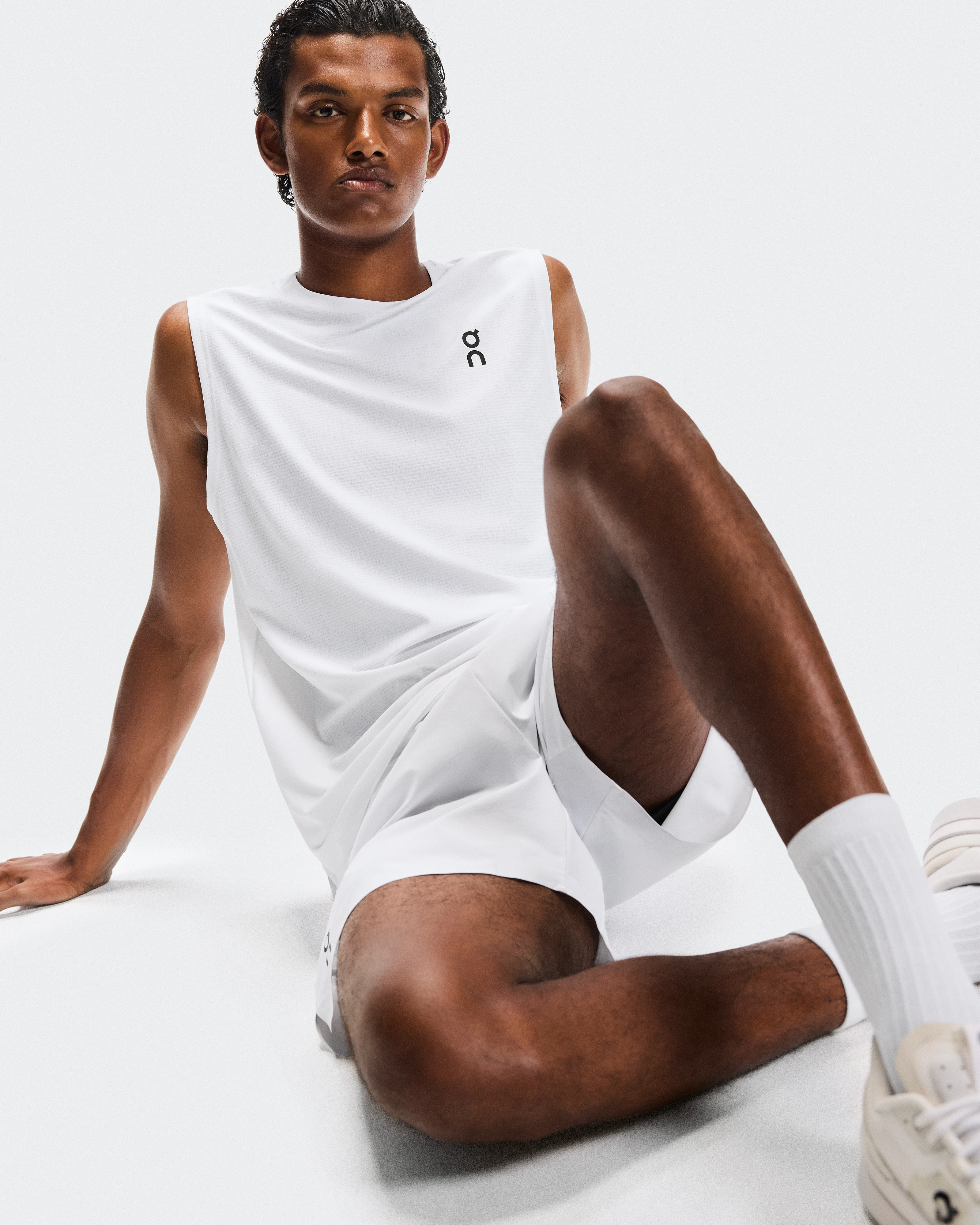 On Court Tank White Men Tops and t-shirts