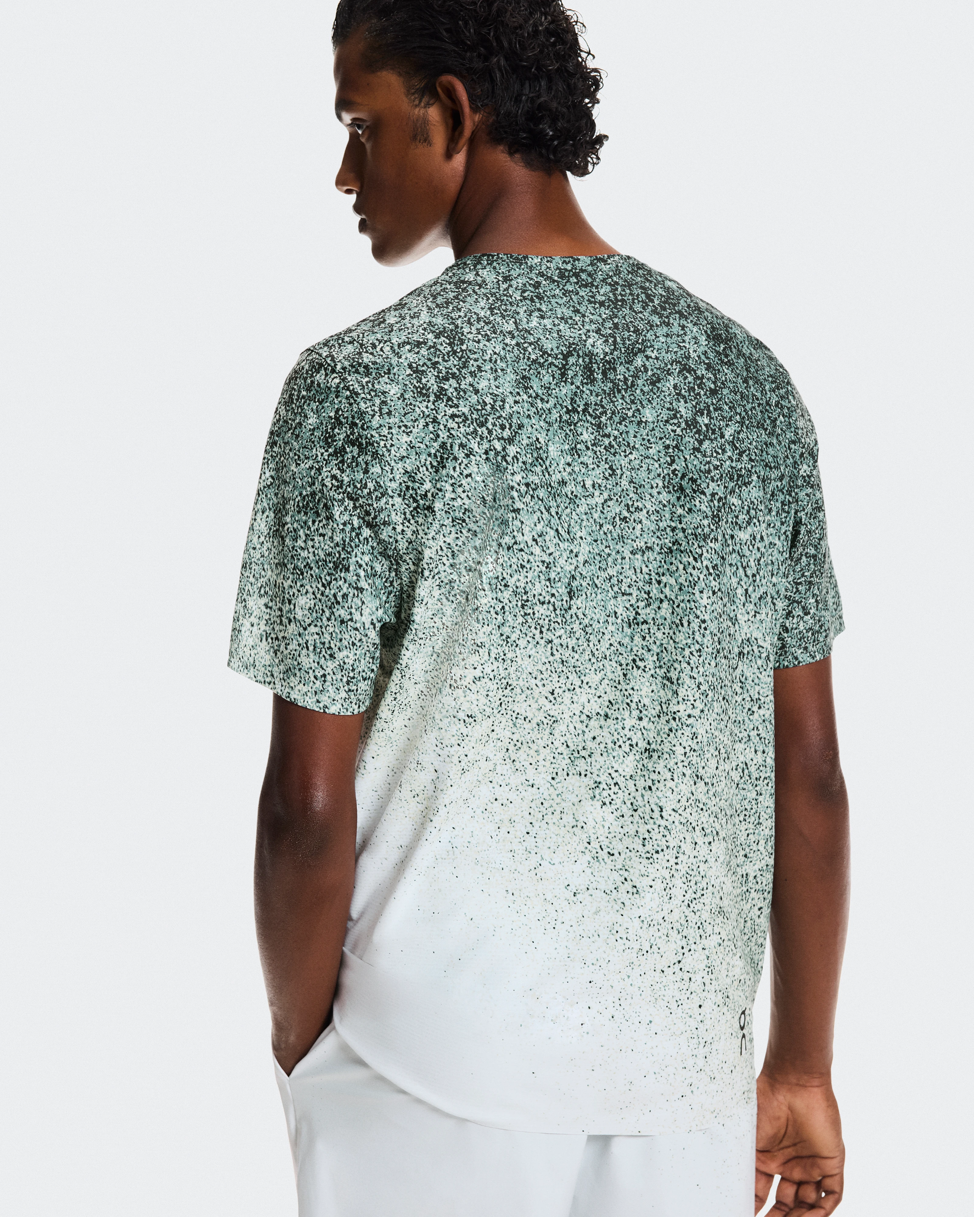 On Court-T Fade Mineral & White Men Tops and t-shirts