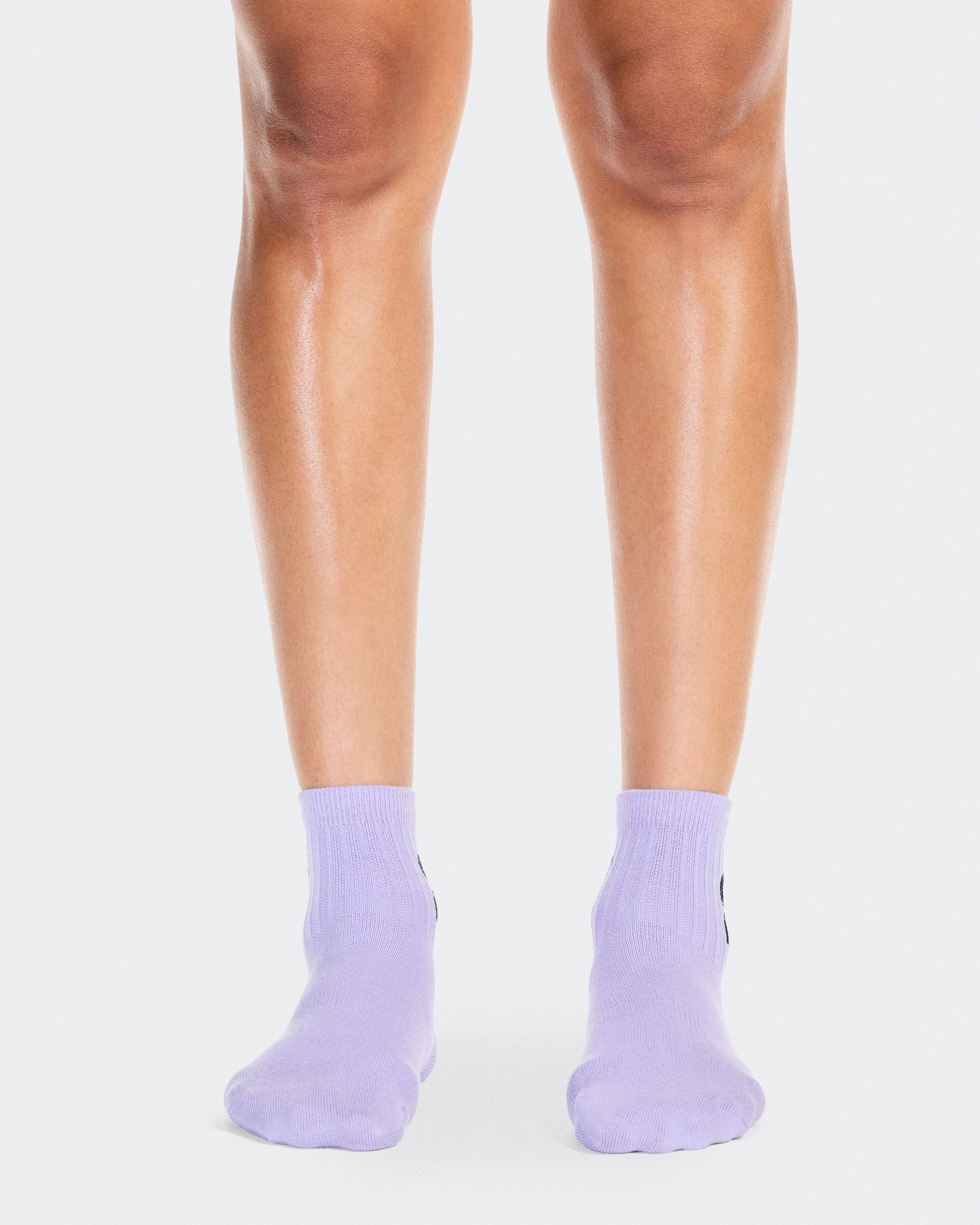 On Logo Sock Mid 3P Orchid & Bloom Unisex Socks