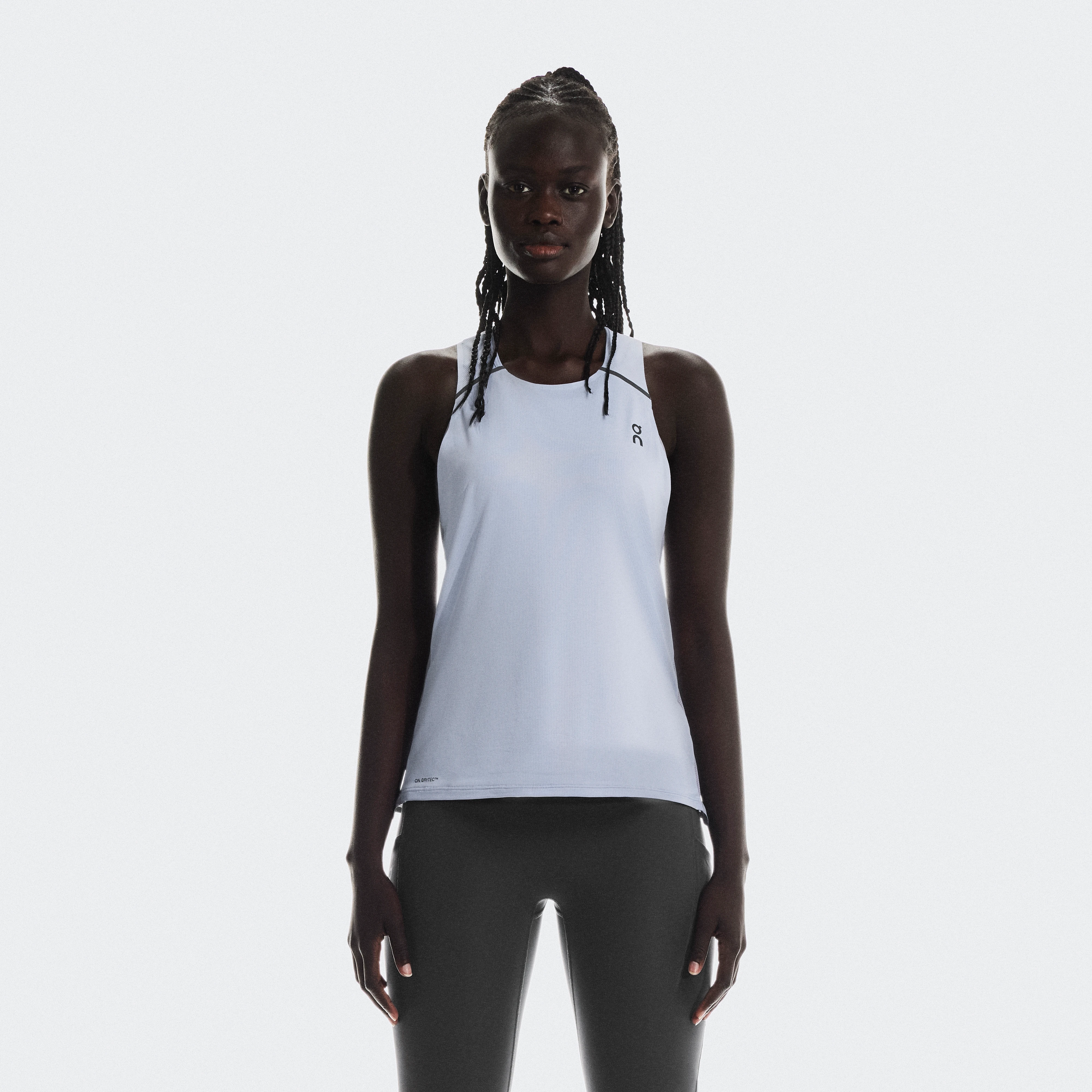 On Performance Tank Nimbus & Lilac Women – Road running, warm weather Tops and t-shirts