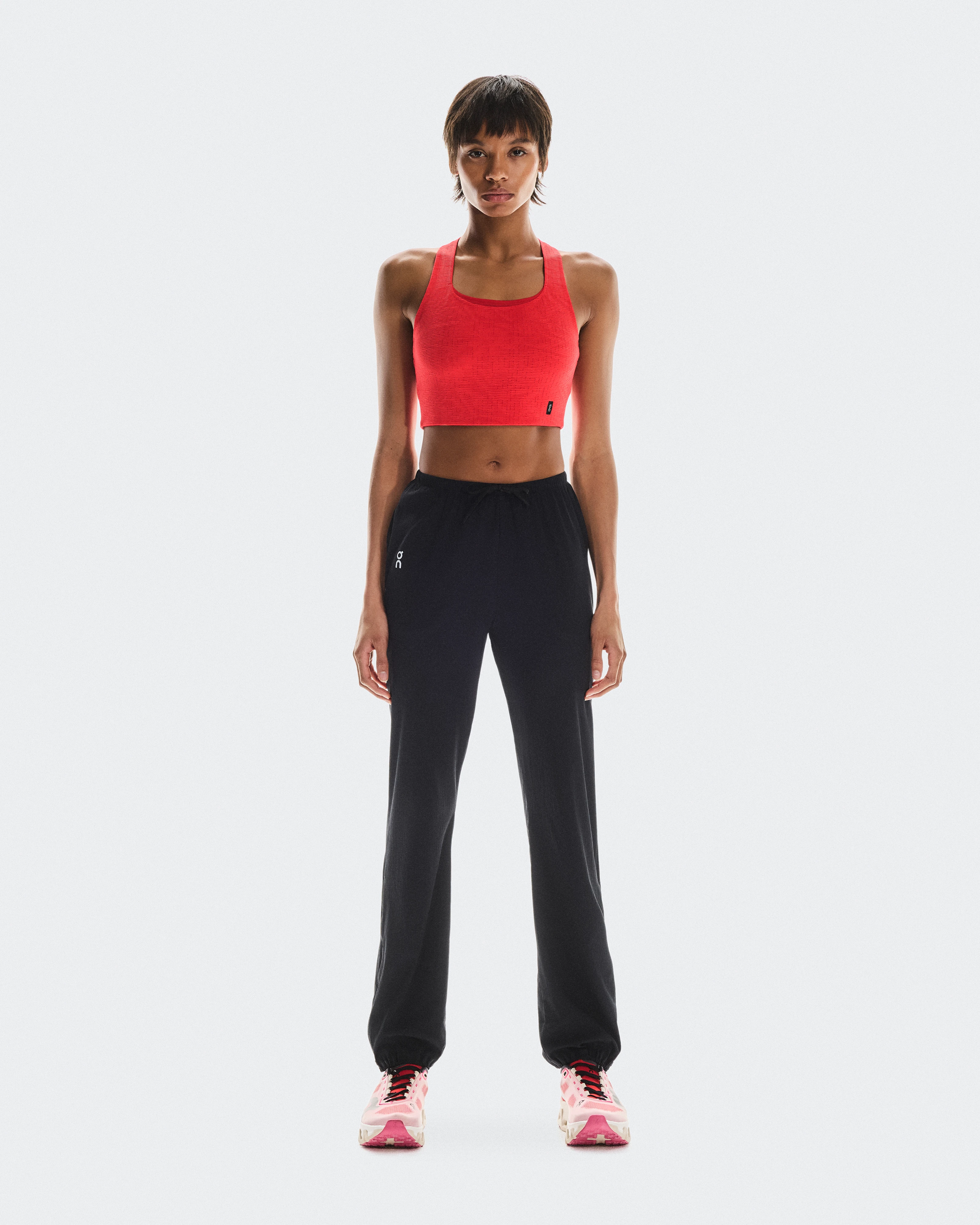 On Pace Pants Black Women Pants