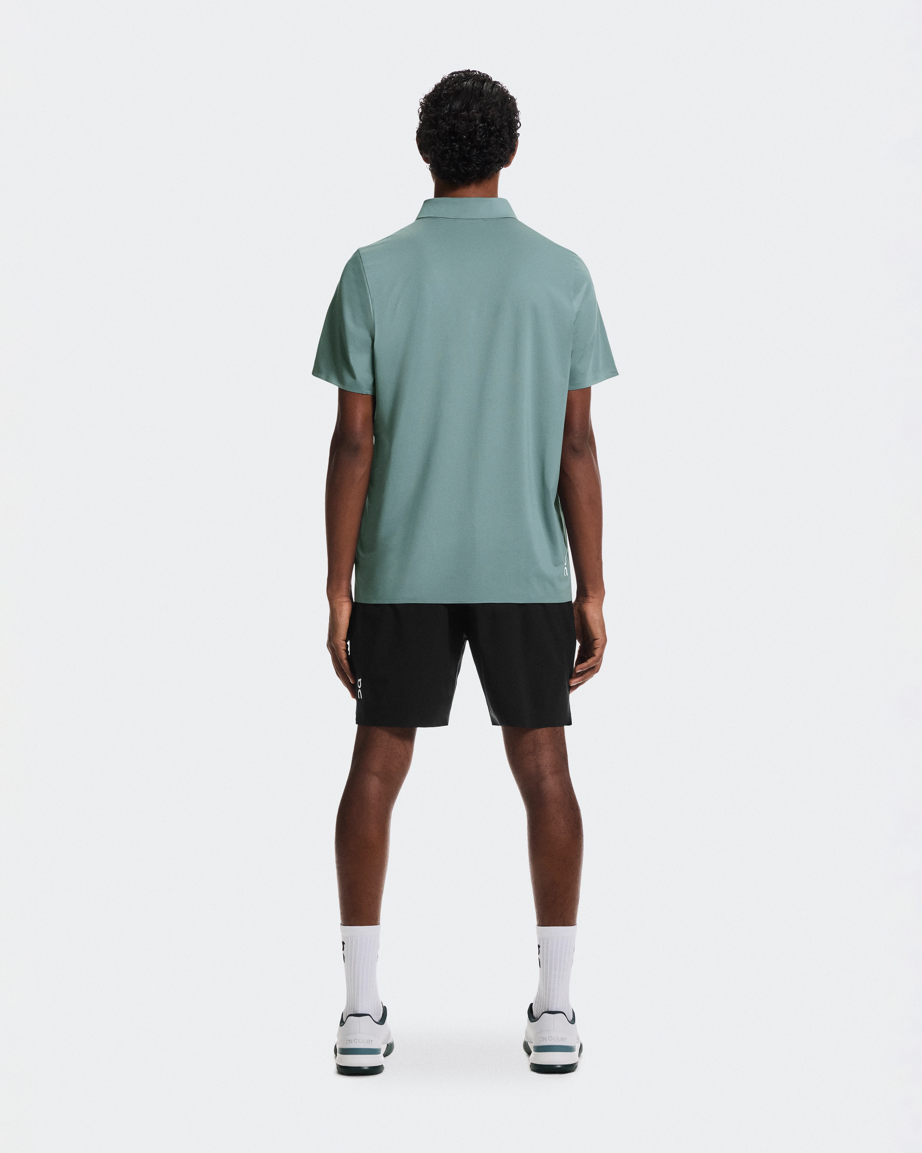 On 7" Court Shorts Black Men Shorts