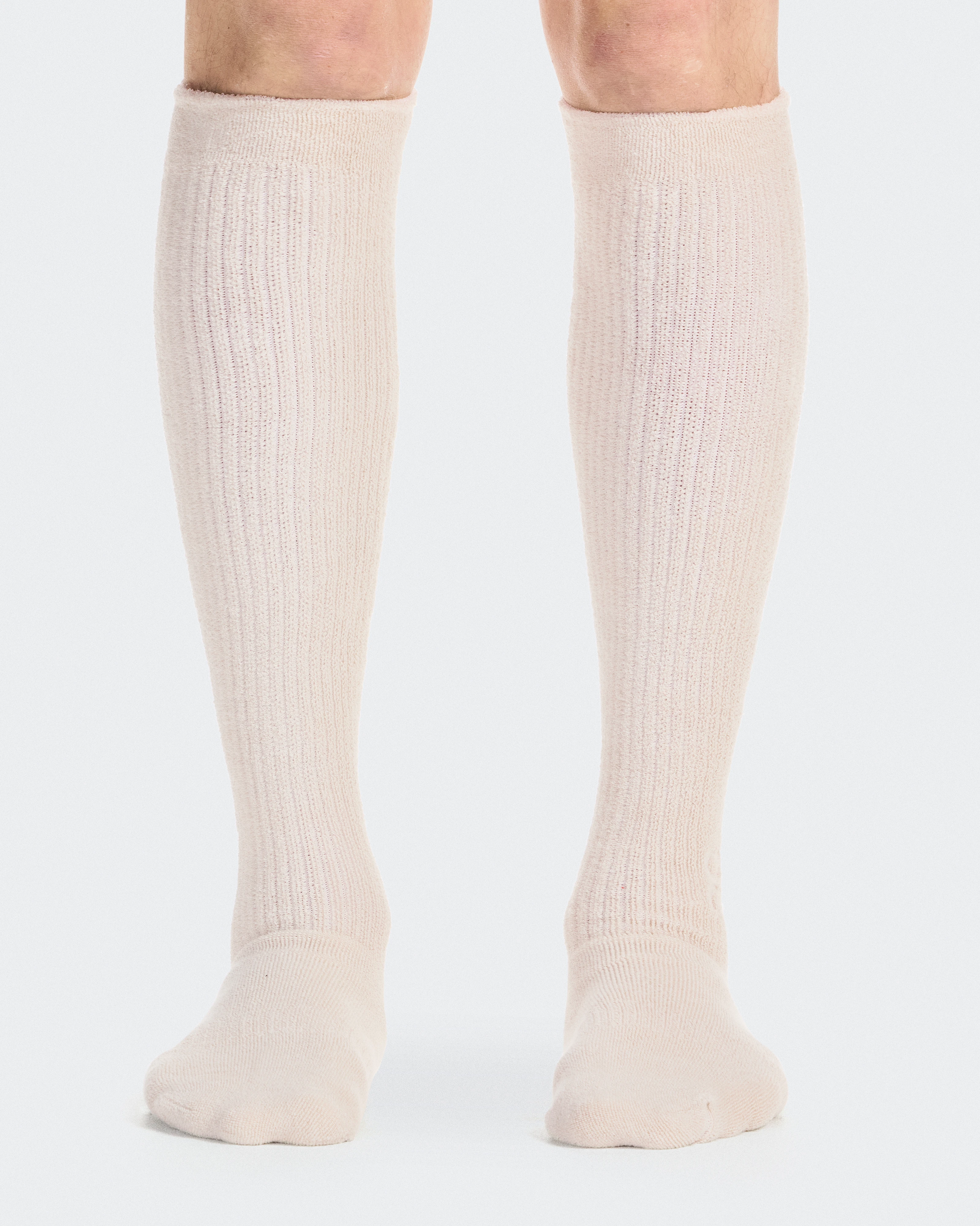On Terry Sock Knee High Pearl Unisex Socks