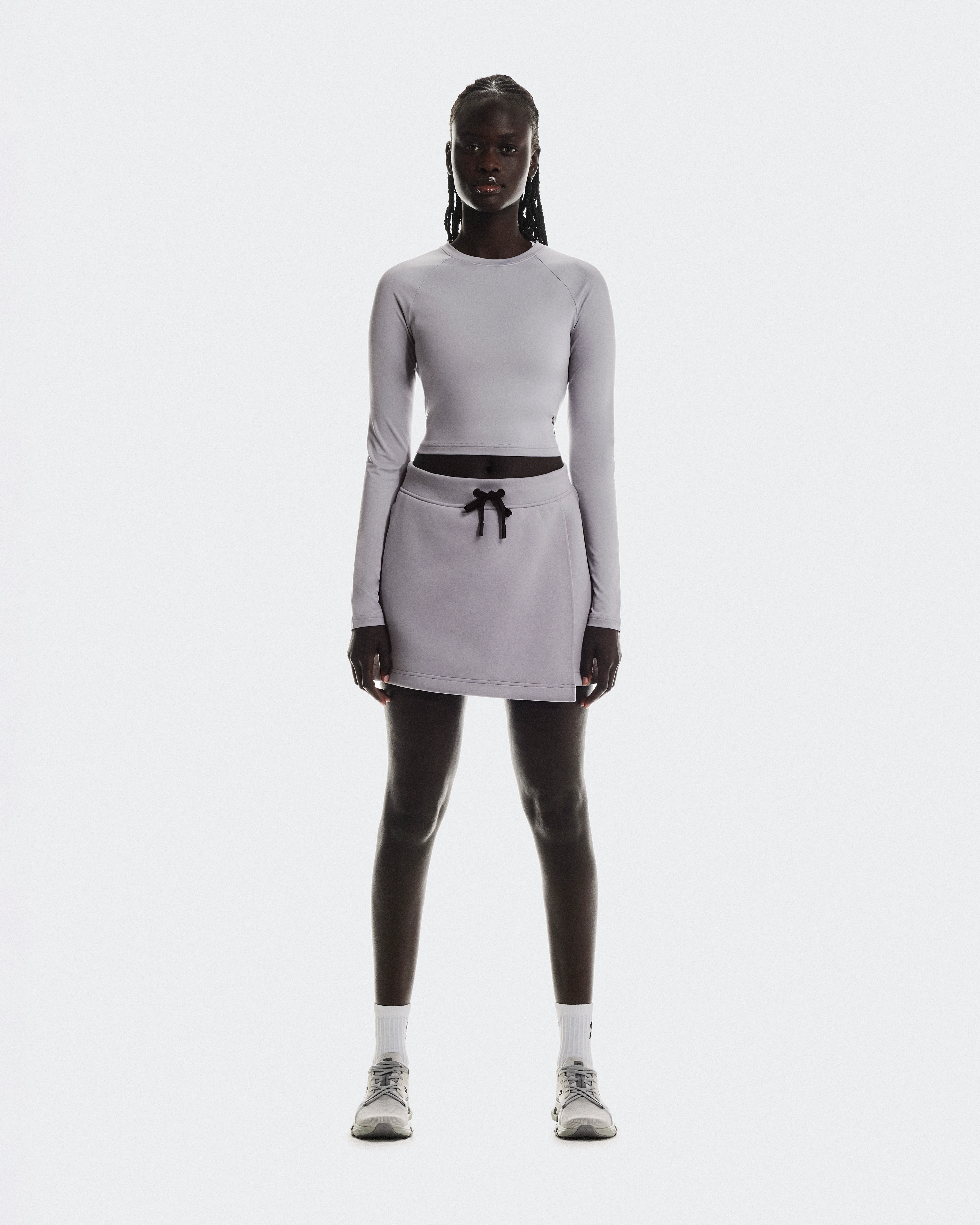 On Focus Tech Skirt Lilac Women Skirts