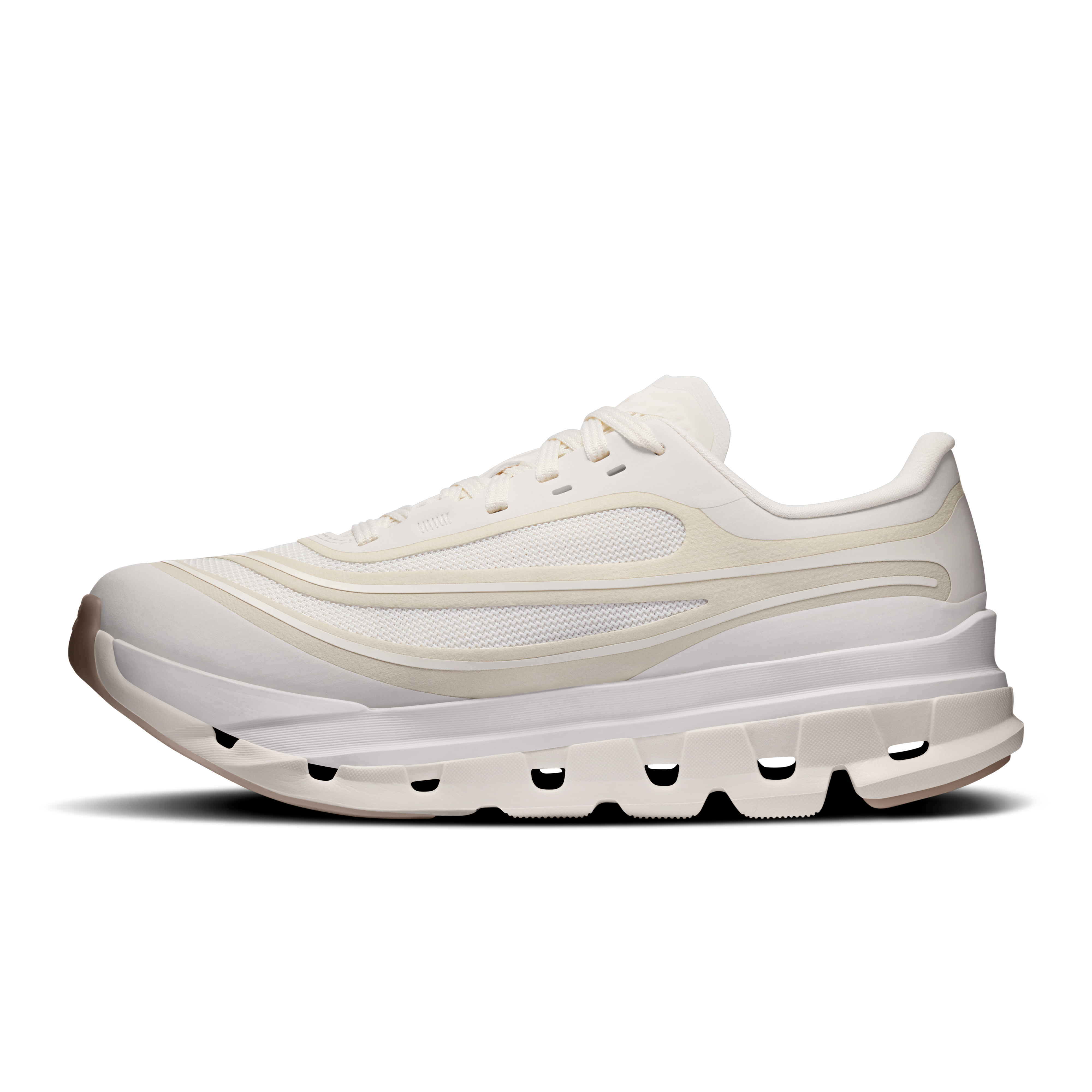 On Cloudflow 5 AD Ivory & Grain Women Active life Shoes