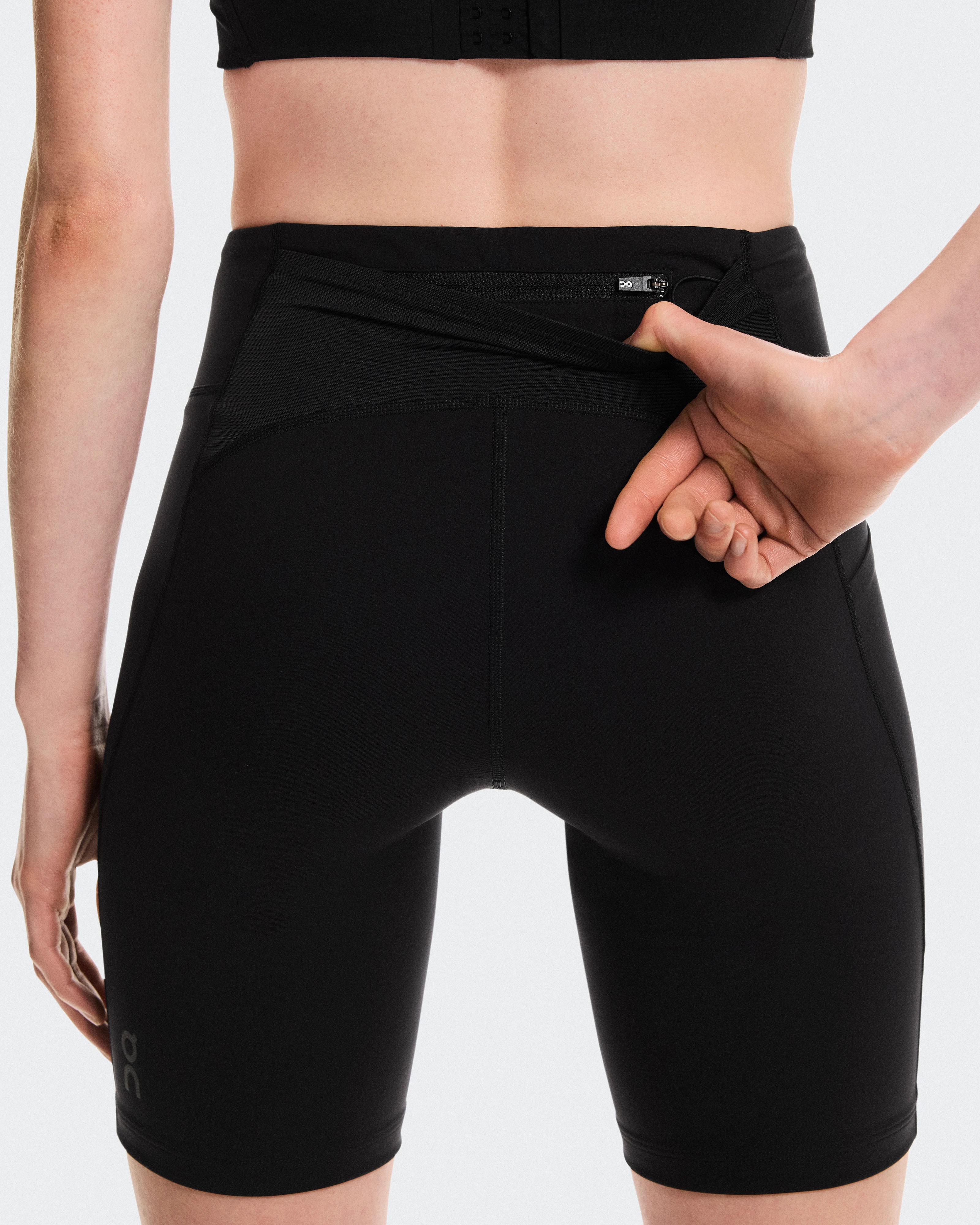 On 8" Performance Tights Black Women Tights