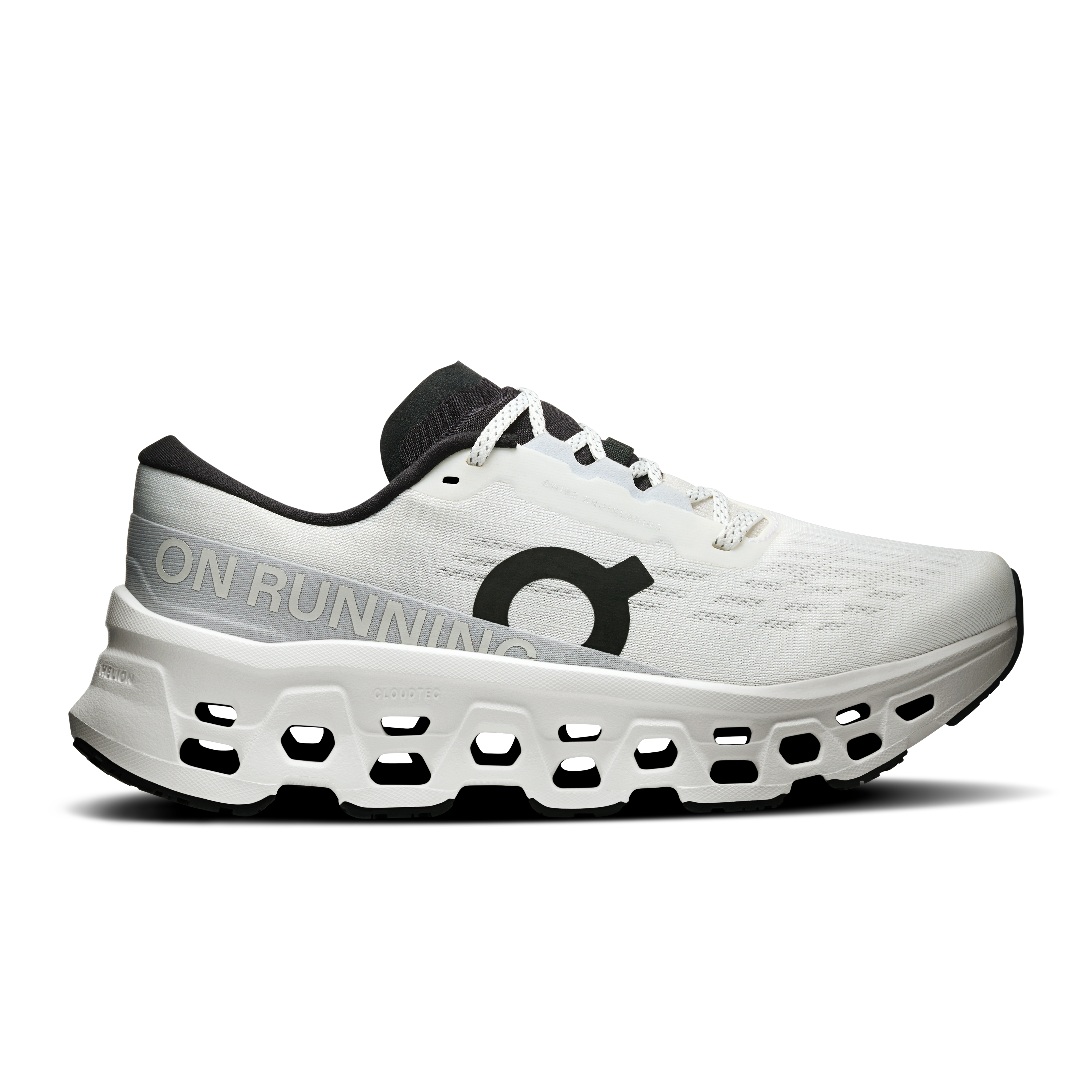 Cloudmonster 3 Road Running Shoe in White/White
