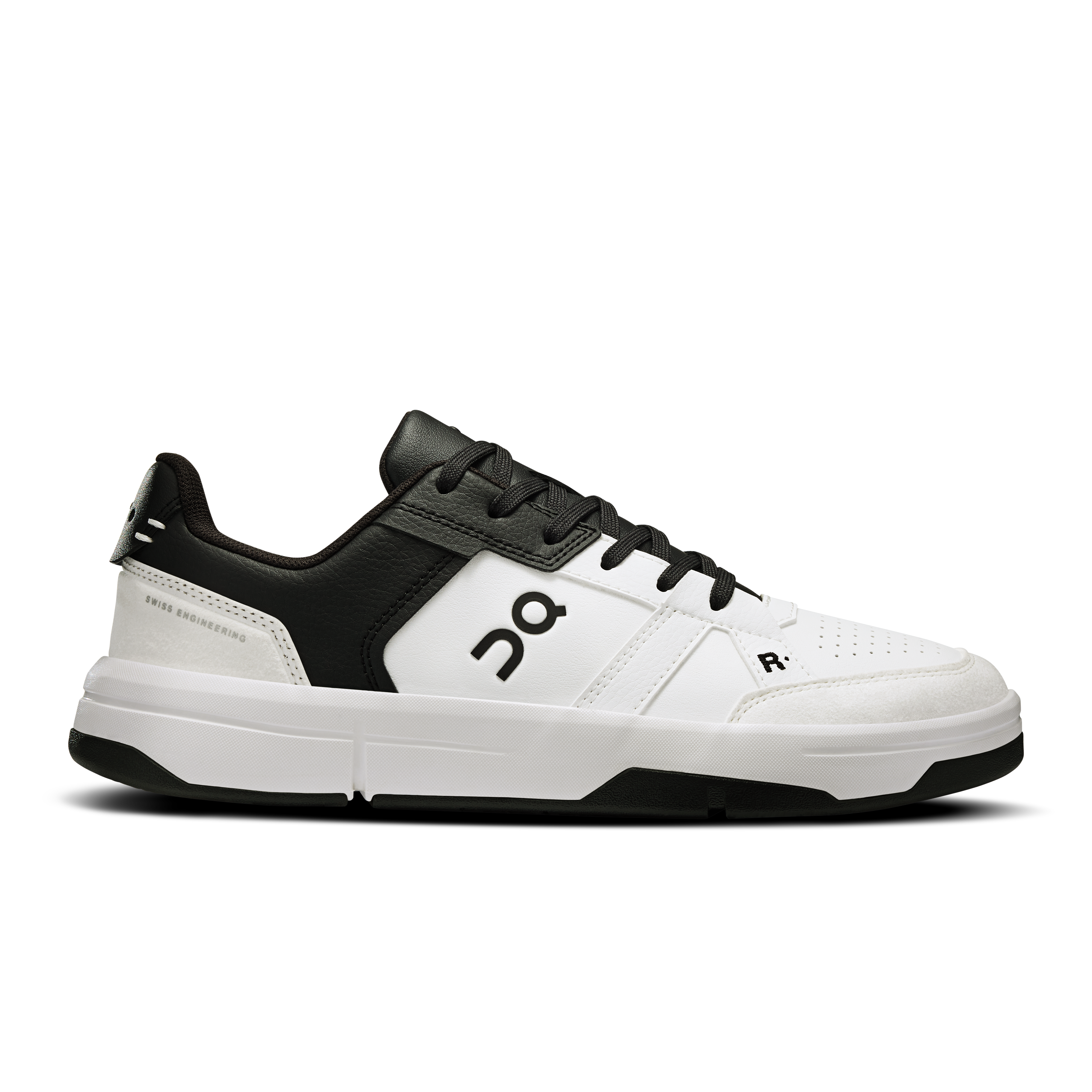 On THE ROGER Clubhouse White & Black Women Tennis Shoes