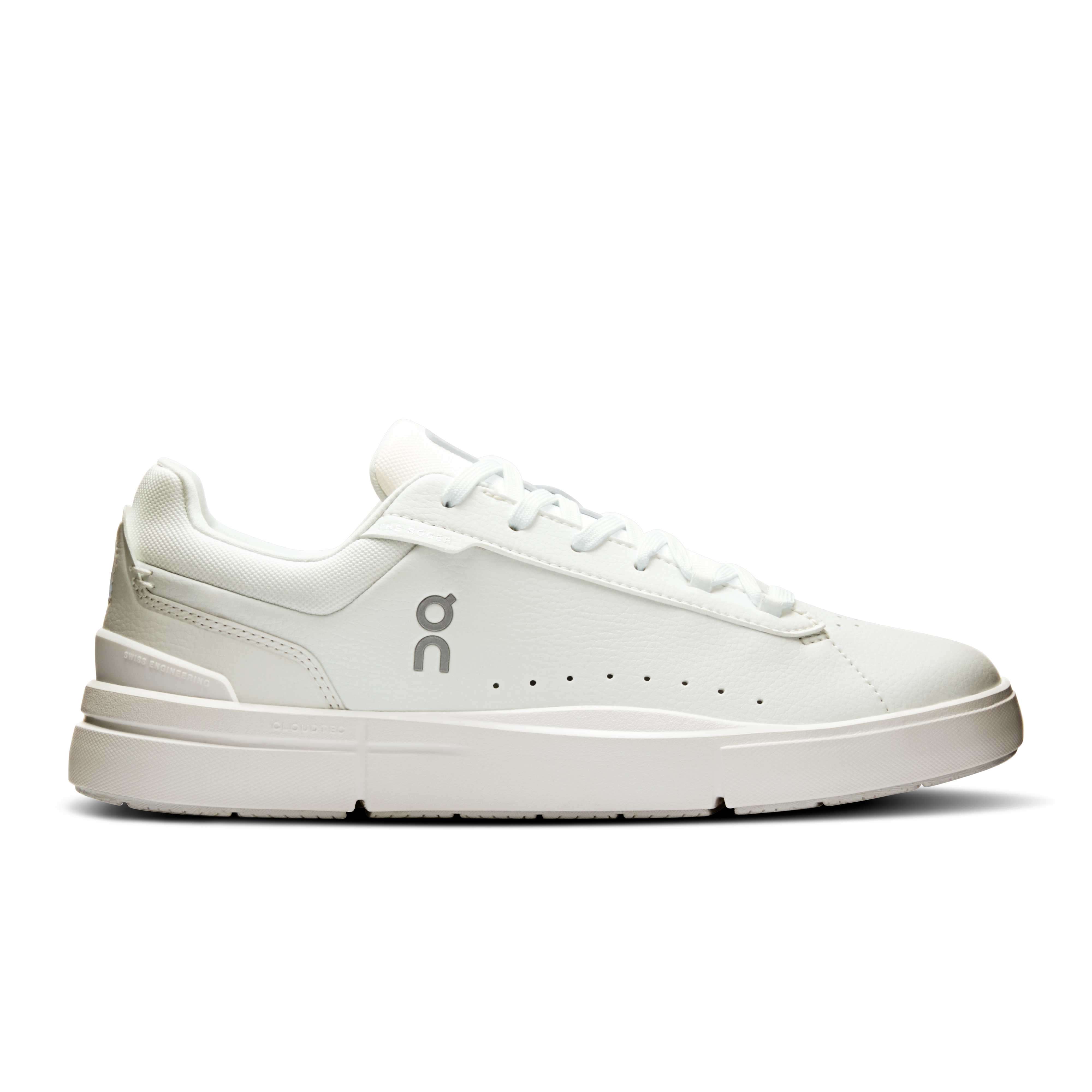 THE ROGER Advantage Tennis Shoe in White/White
