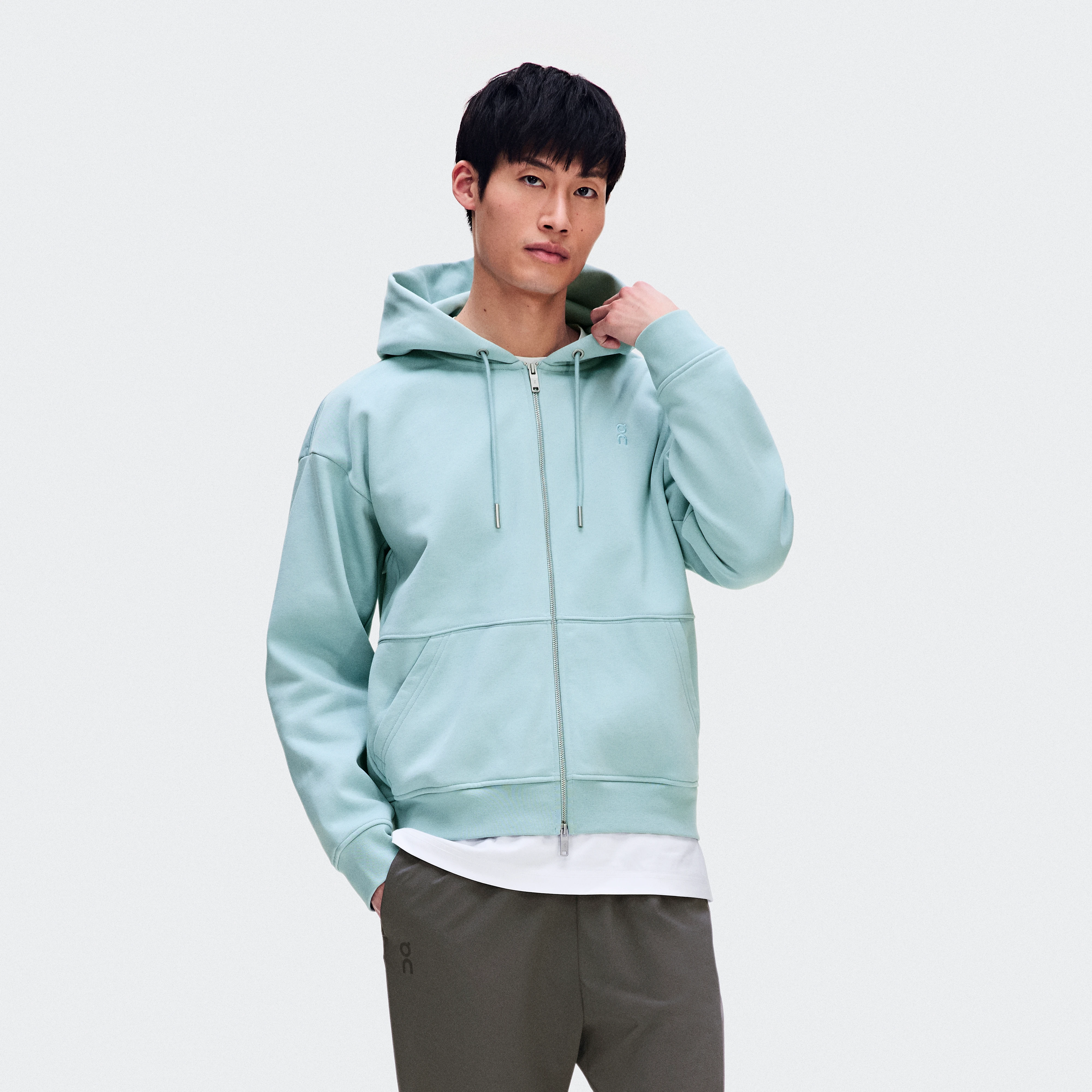 On Club Collective Full Zip Hoodie Brook Men – Elevated everyday wear Hoodies and sweatshirts