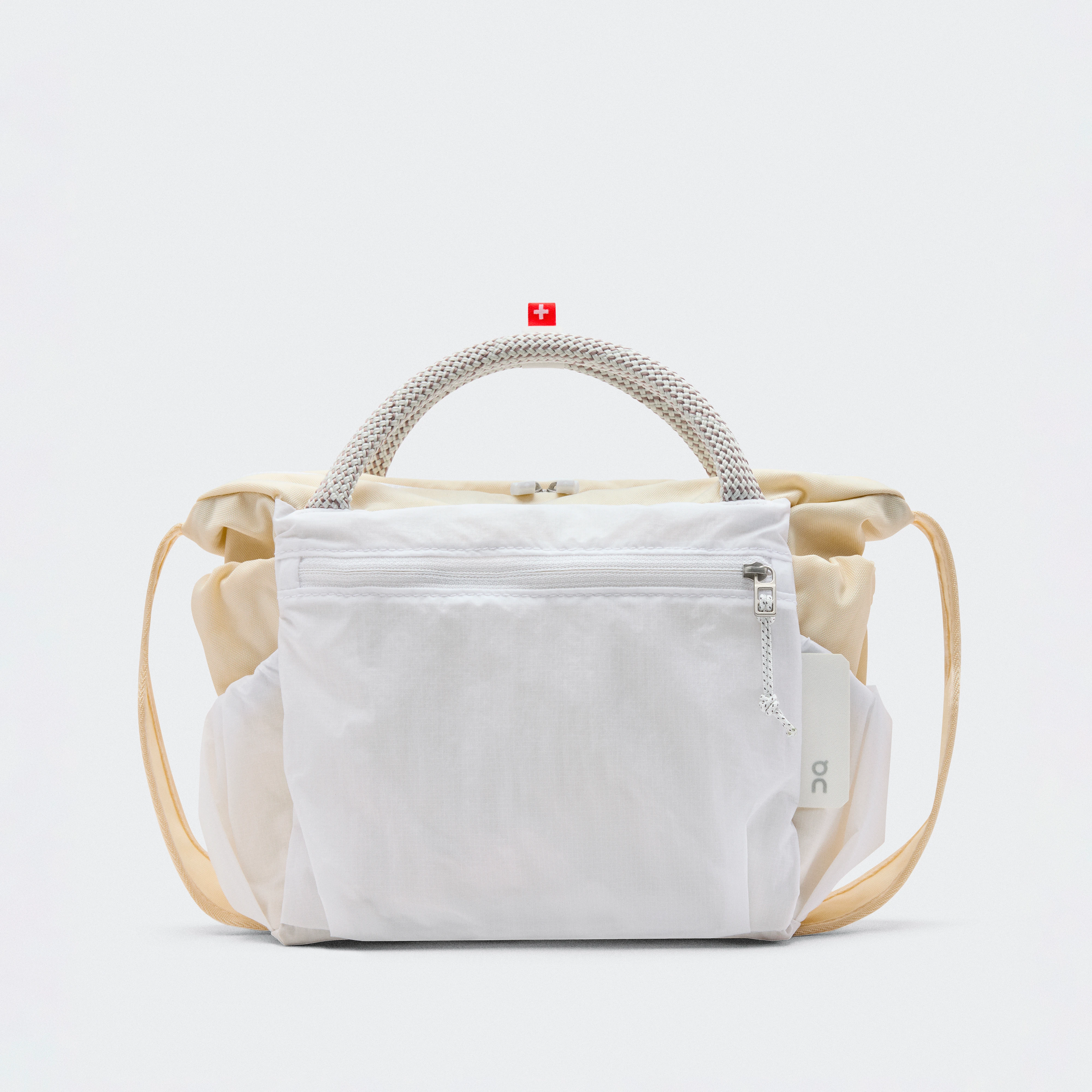 On Track Pack Mini Elite Cream & White Unisex – All-day wear Bags