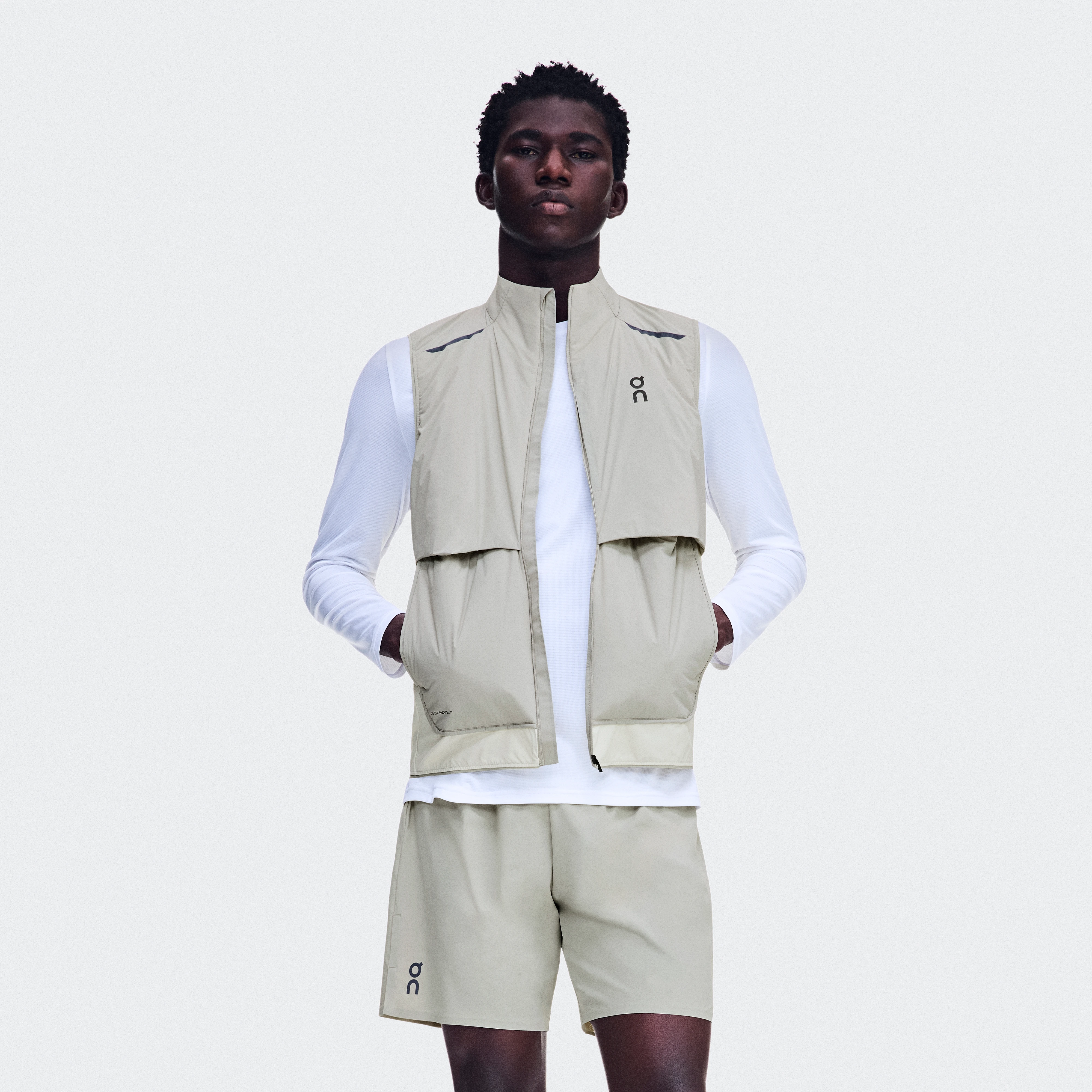 On Weather Vest Brume & Hare Men – Running, cold weather Jackets
