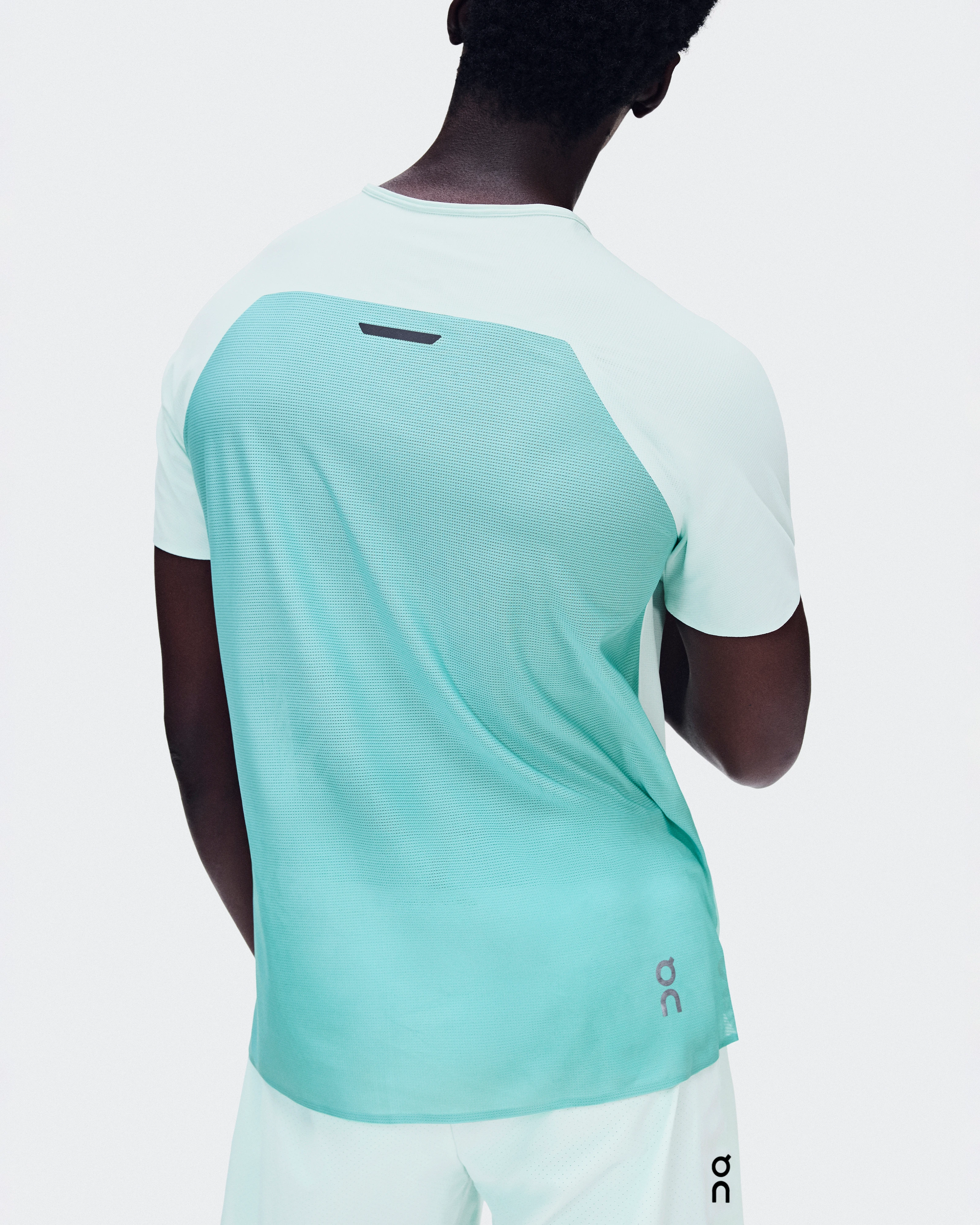 On Performance-T Flurry & Aquamarine Men Tops and t-shirts