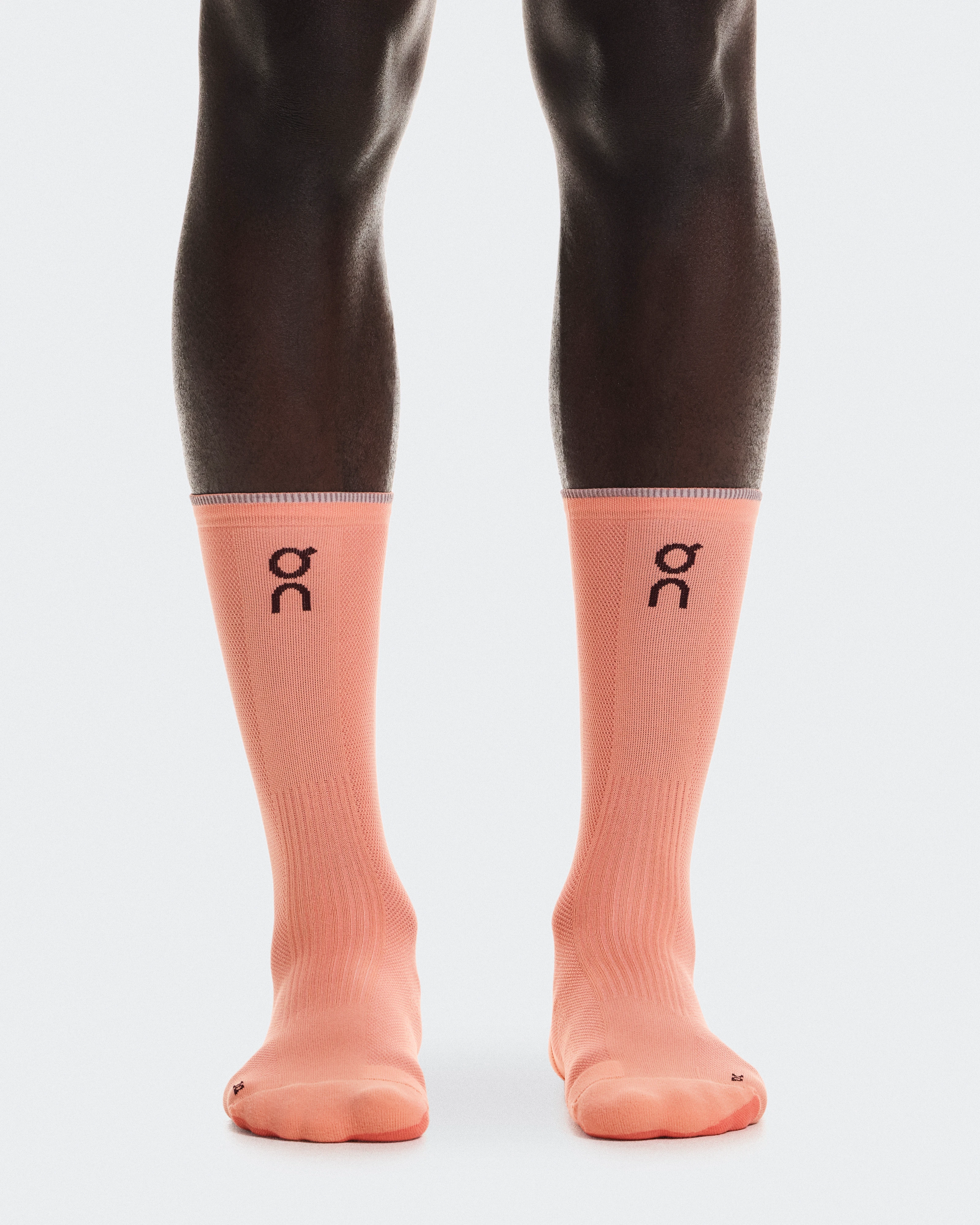 On Elite Run Sock High Sunstone & Reef Unisex Socks