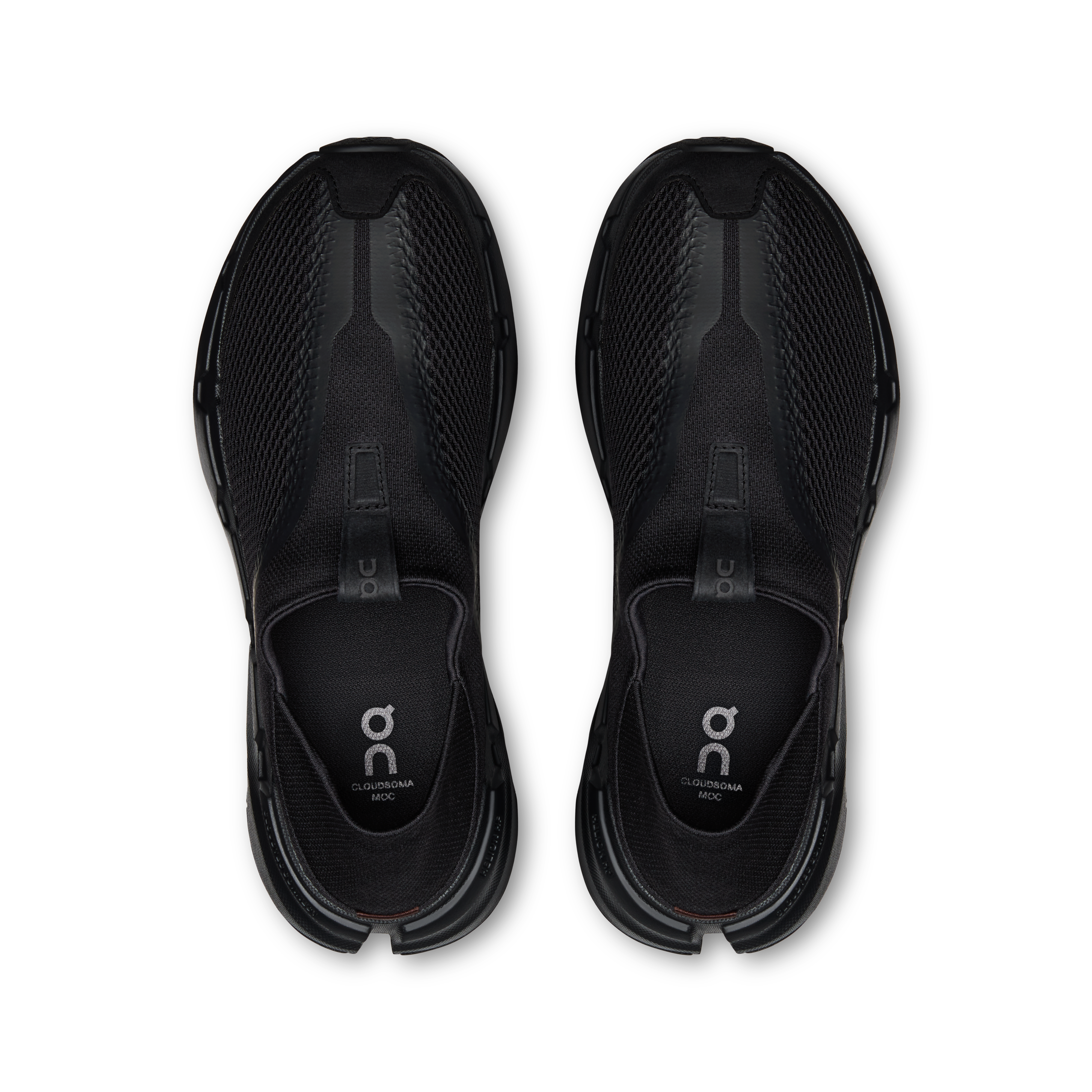 On Cloudsoma Moc Black & Black Women Hiking Shoes