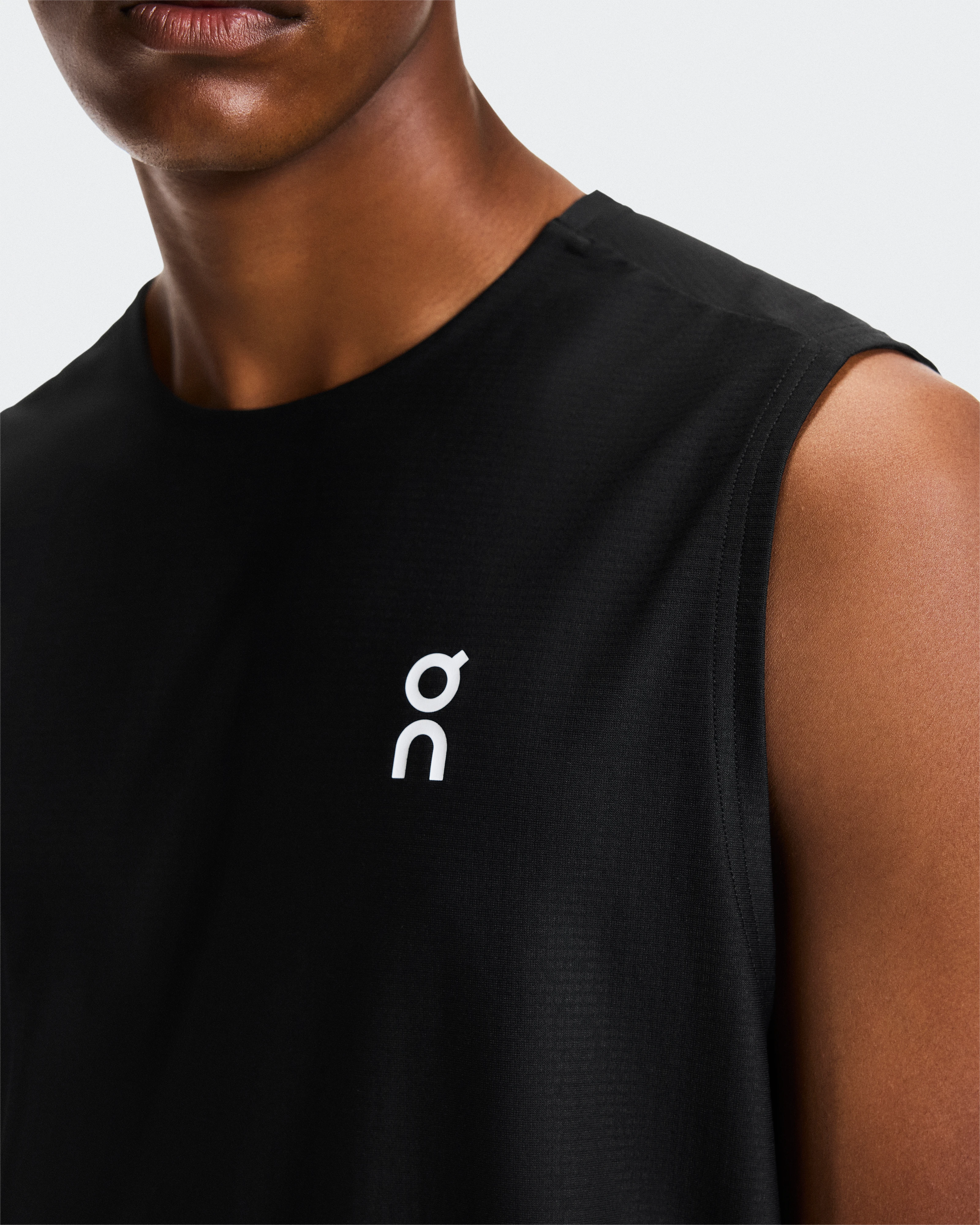 On Court Tank Black Men Tops and t-shirts