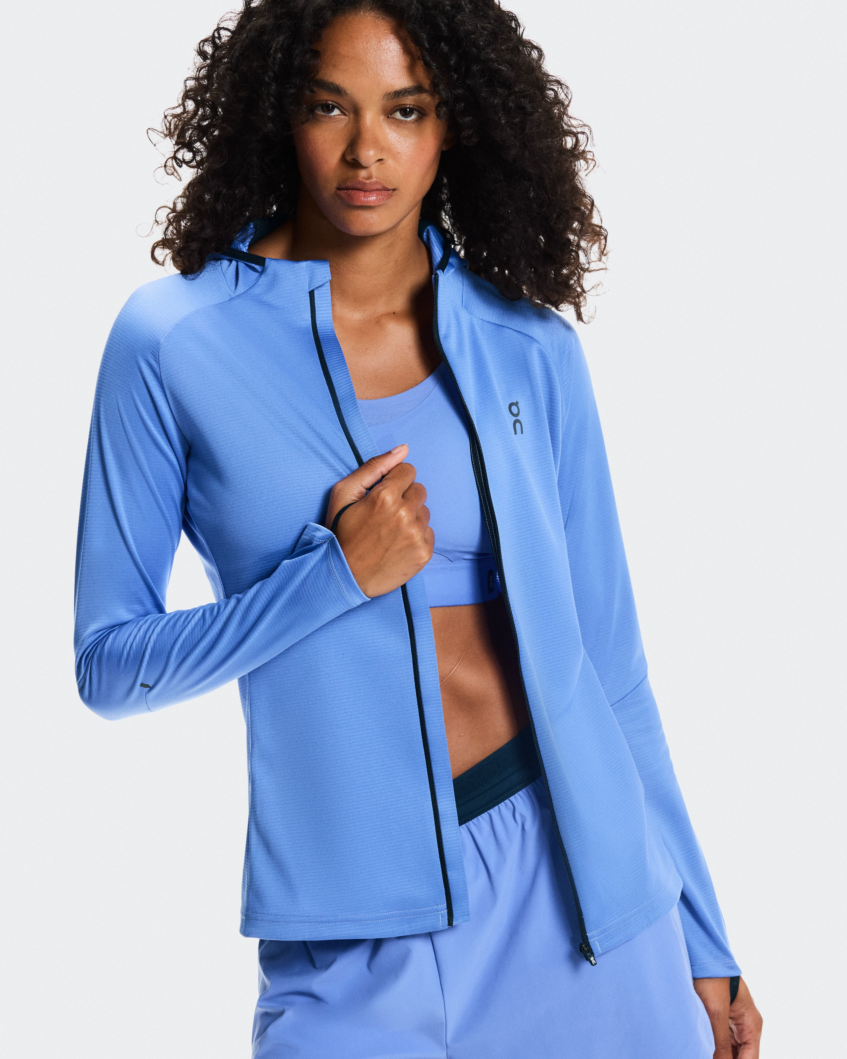 On Climate Zip Hoodie Sailor Women Hoodies and sweatshirts