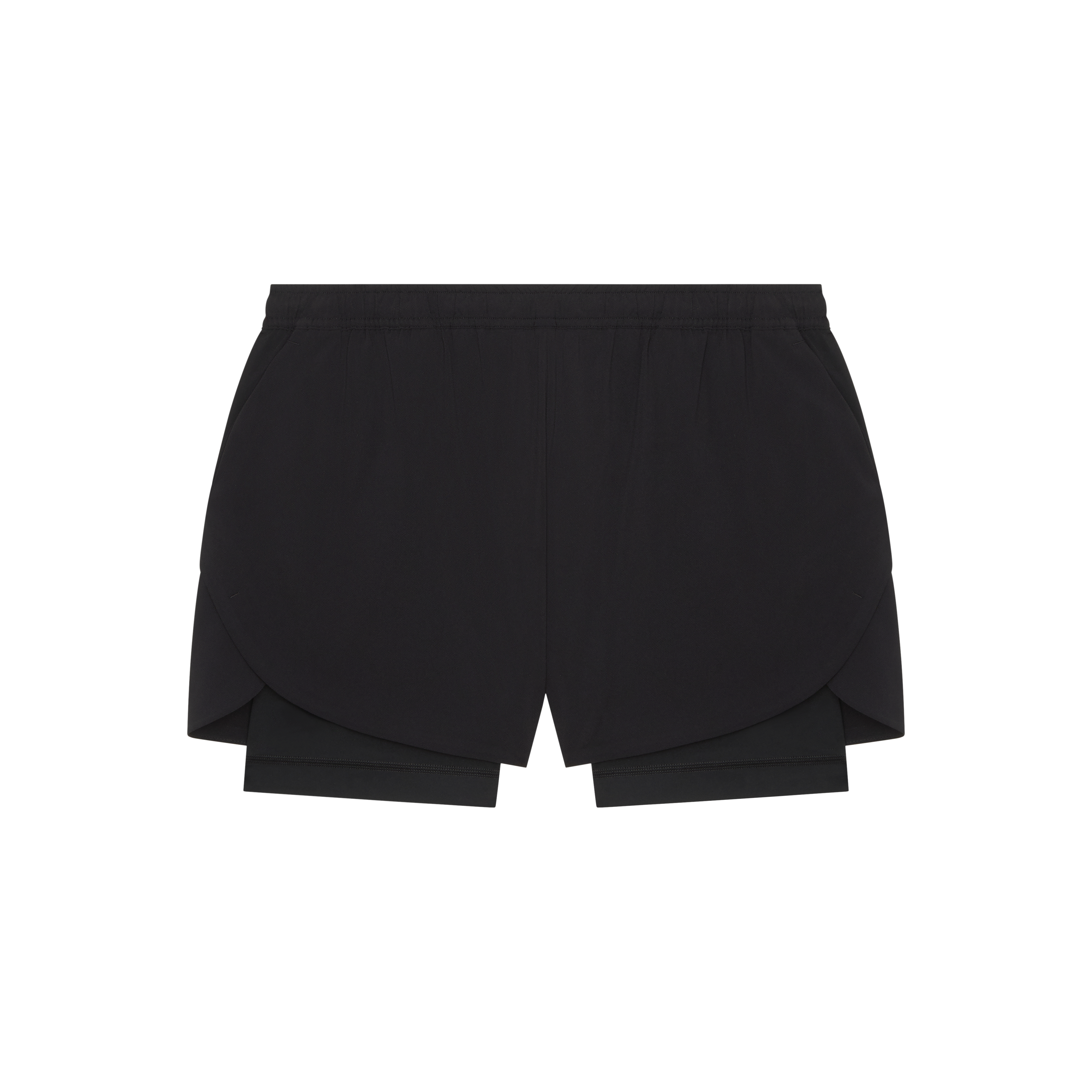 Train 2-in-1 Shorts in Black