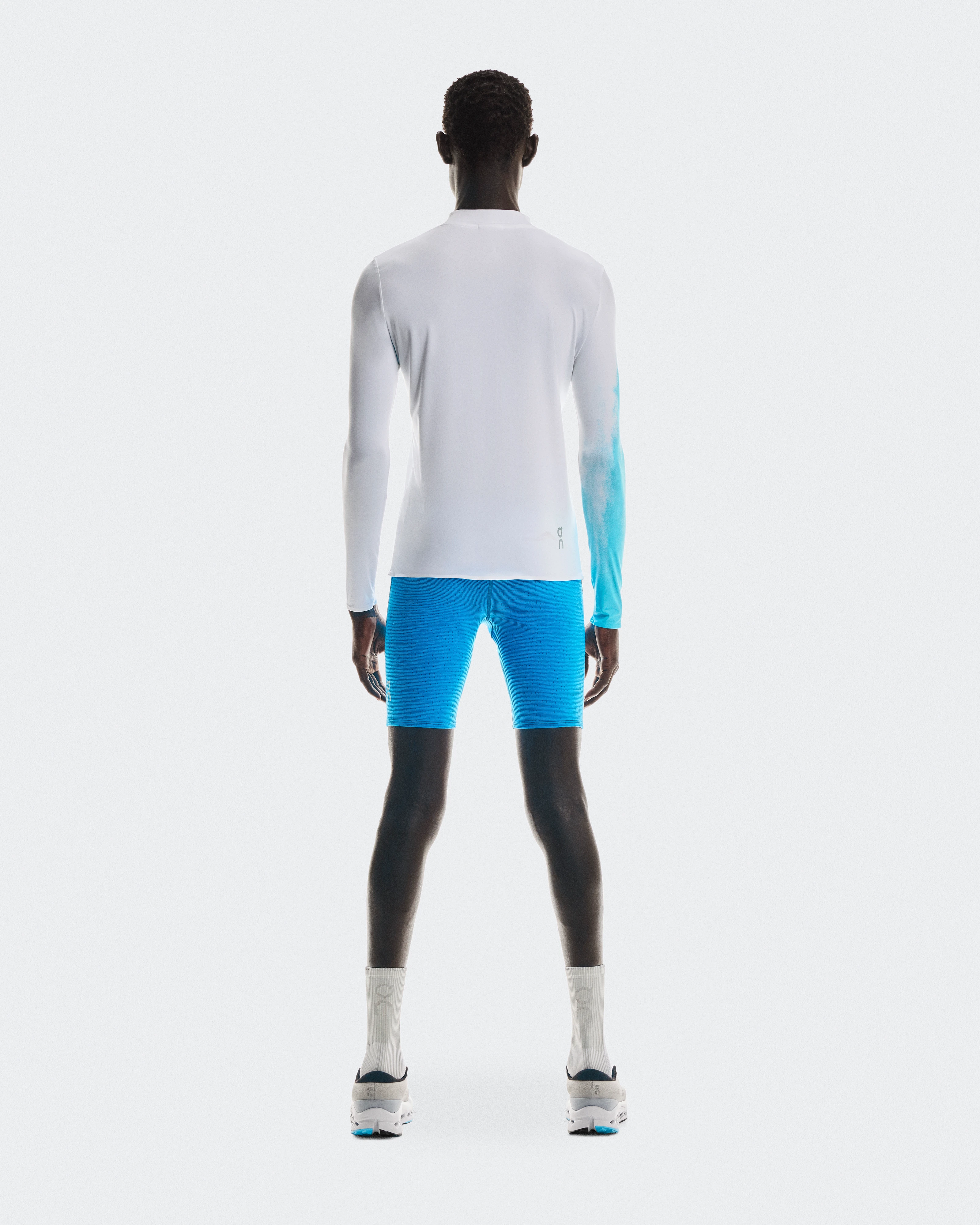 On Pace Long-T White & Horizon Men Tops and t-shirts