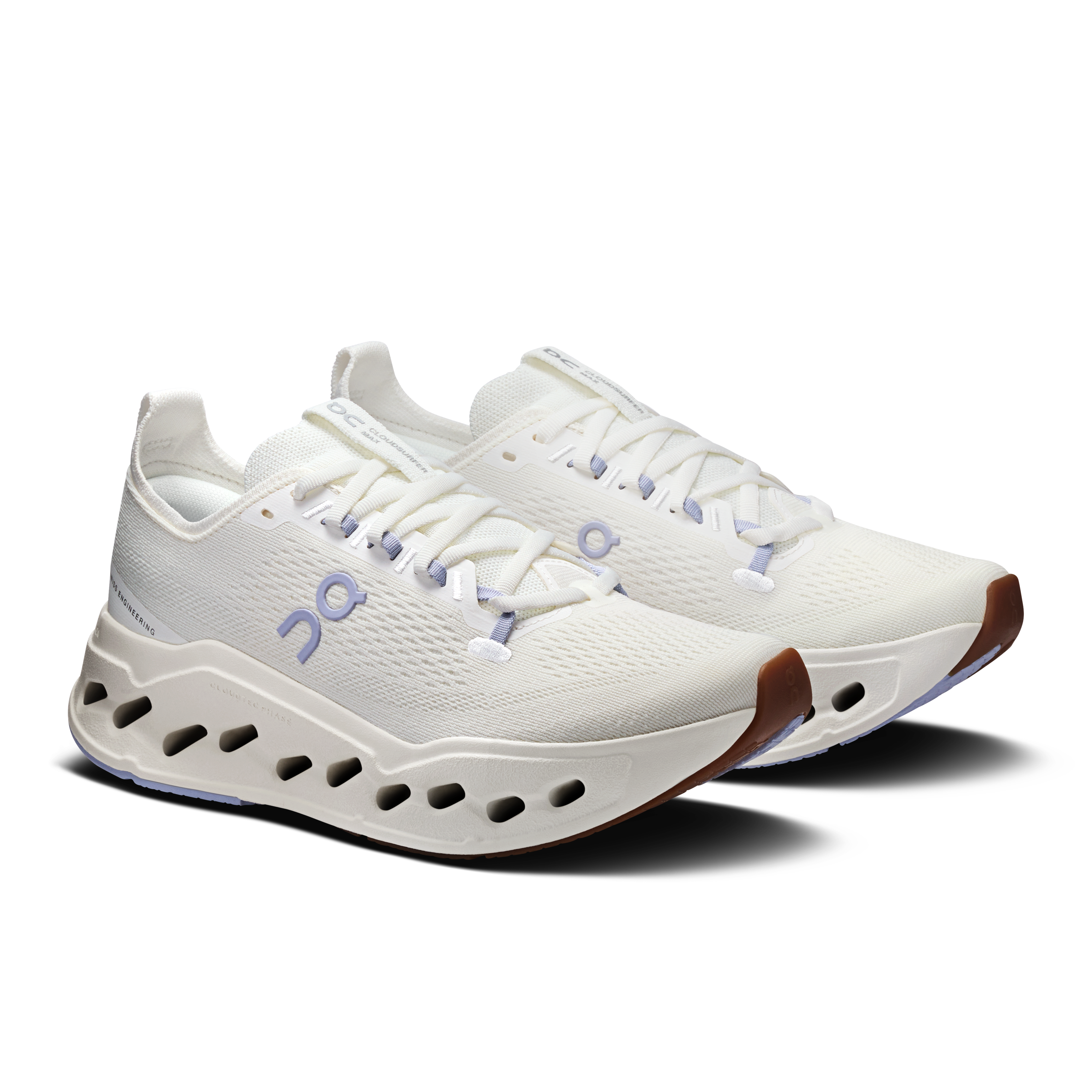 On Cloudsurfer Max Ivory & Nimbus Women Road running Shoes