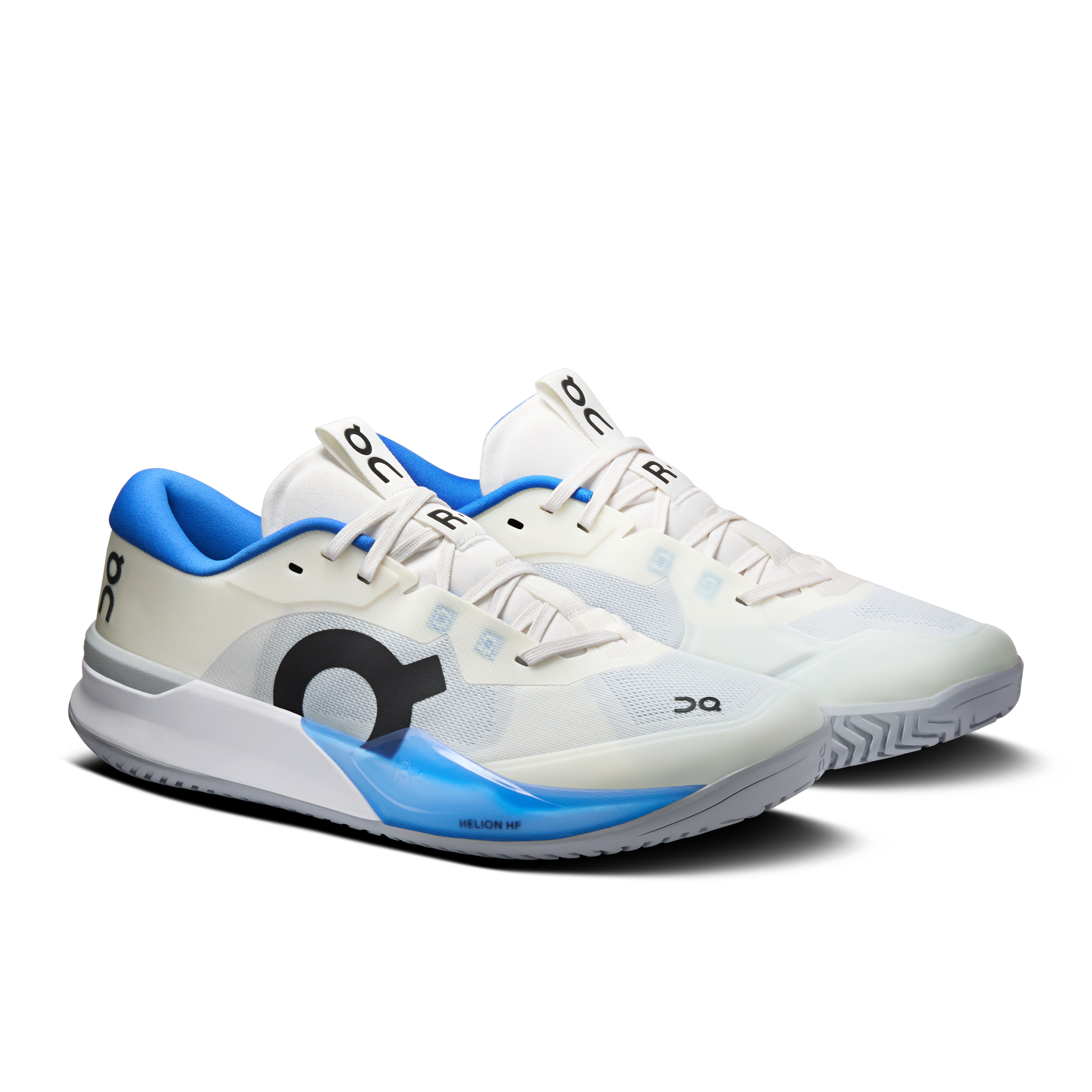 On THE ROGER Pro 3 Clay Ivory & Jay Men Tennis Shoes