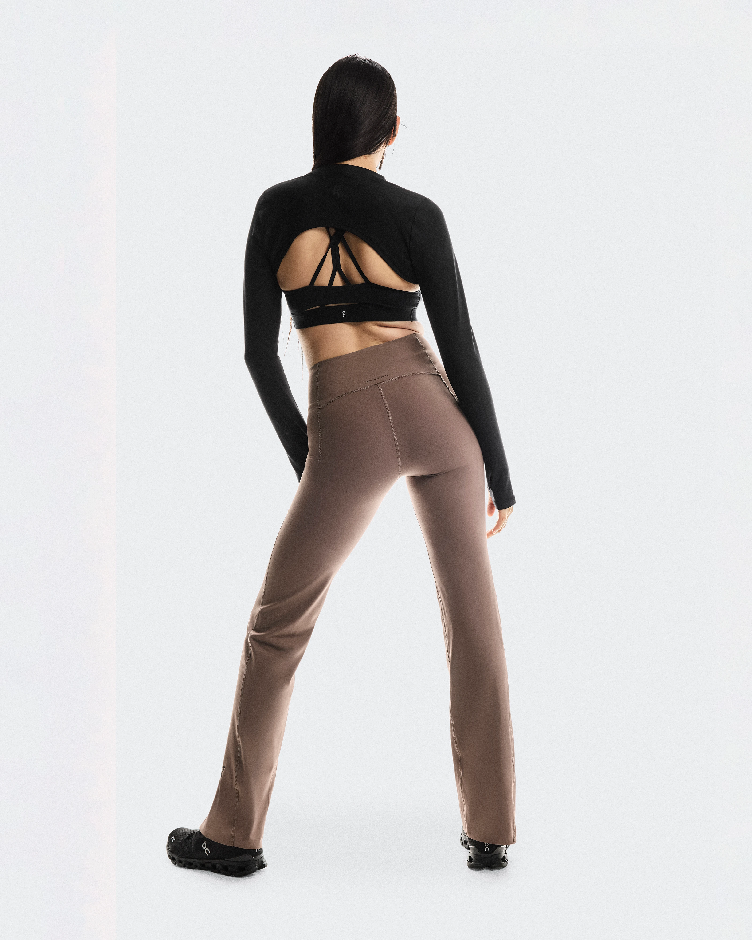 On Studio Leggings Flared Ash Women Tights