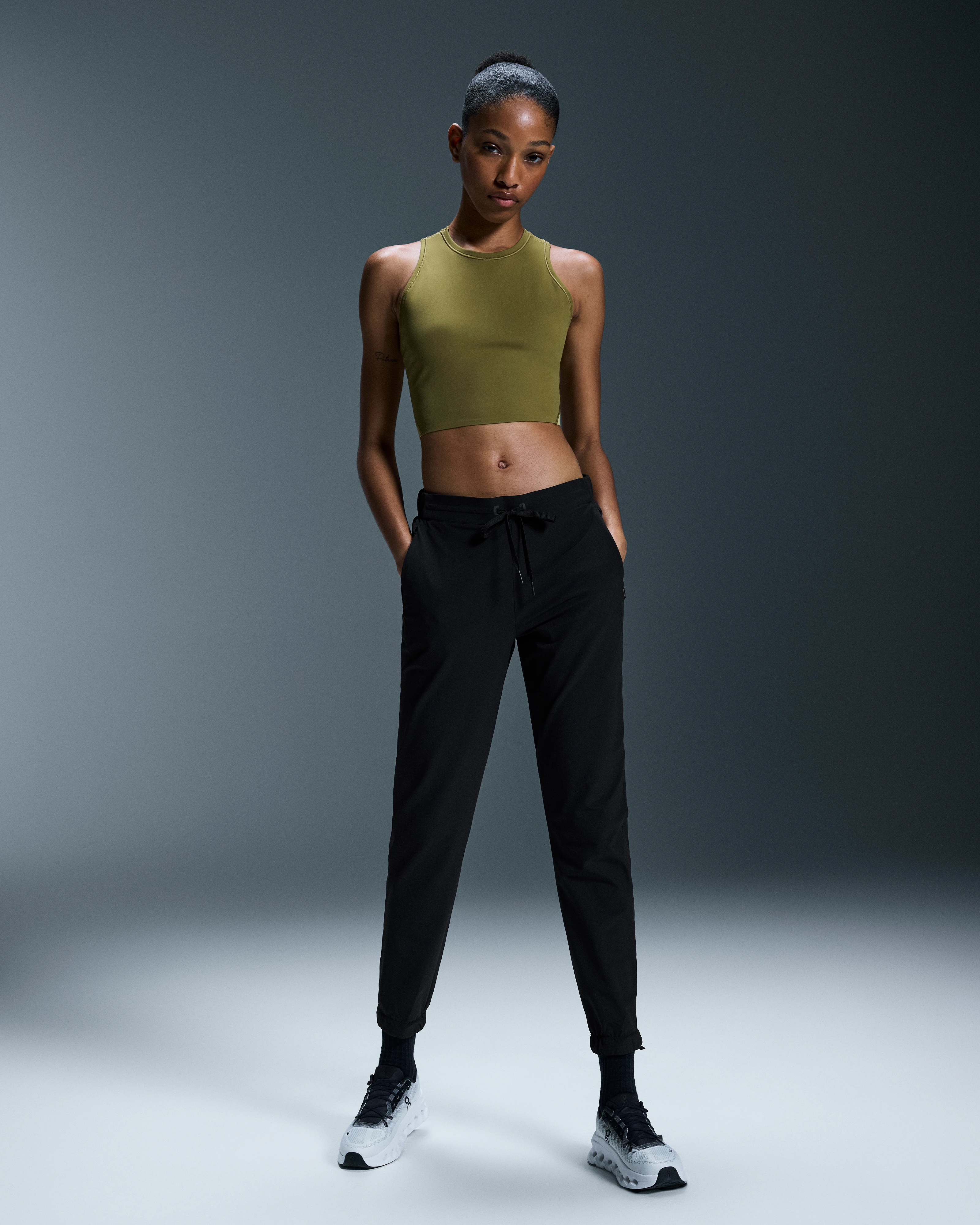 On Active Pants Black Women Pants