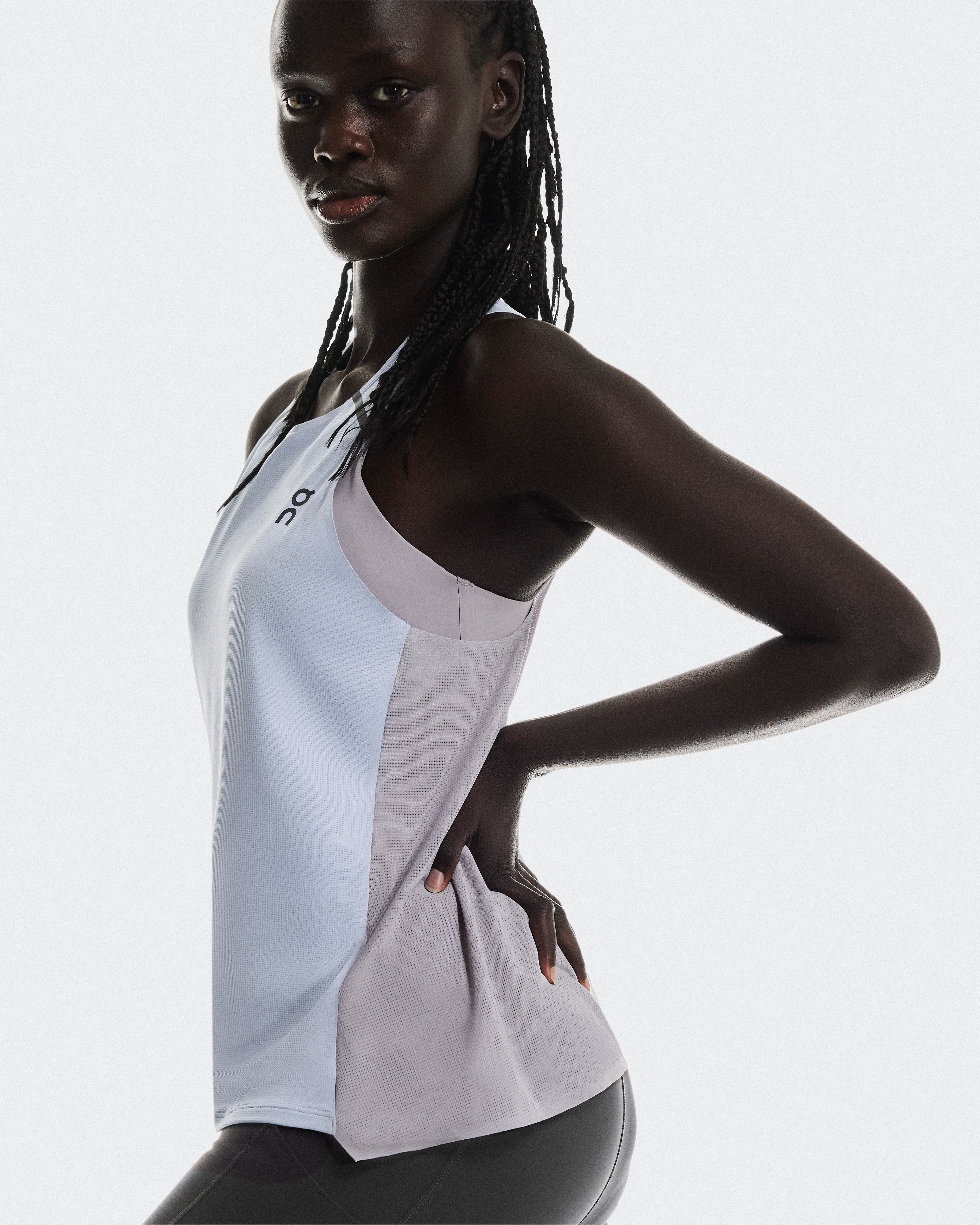 On Performance Tank Nimbus & Lilac Women Tops and t-shirts