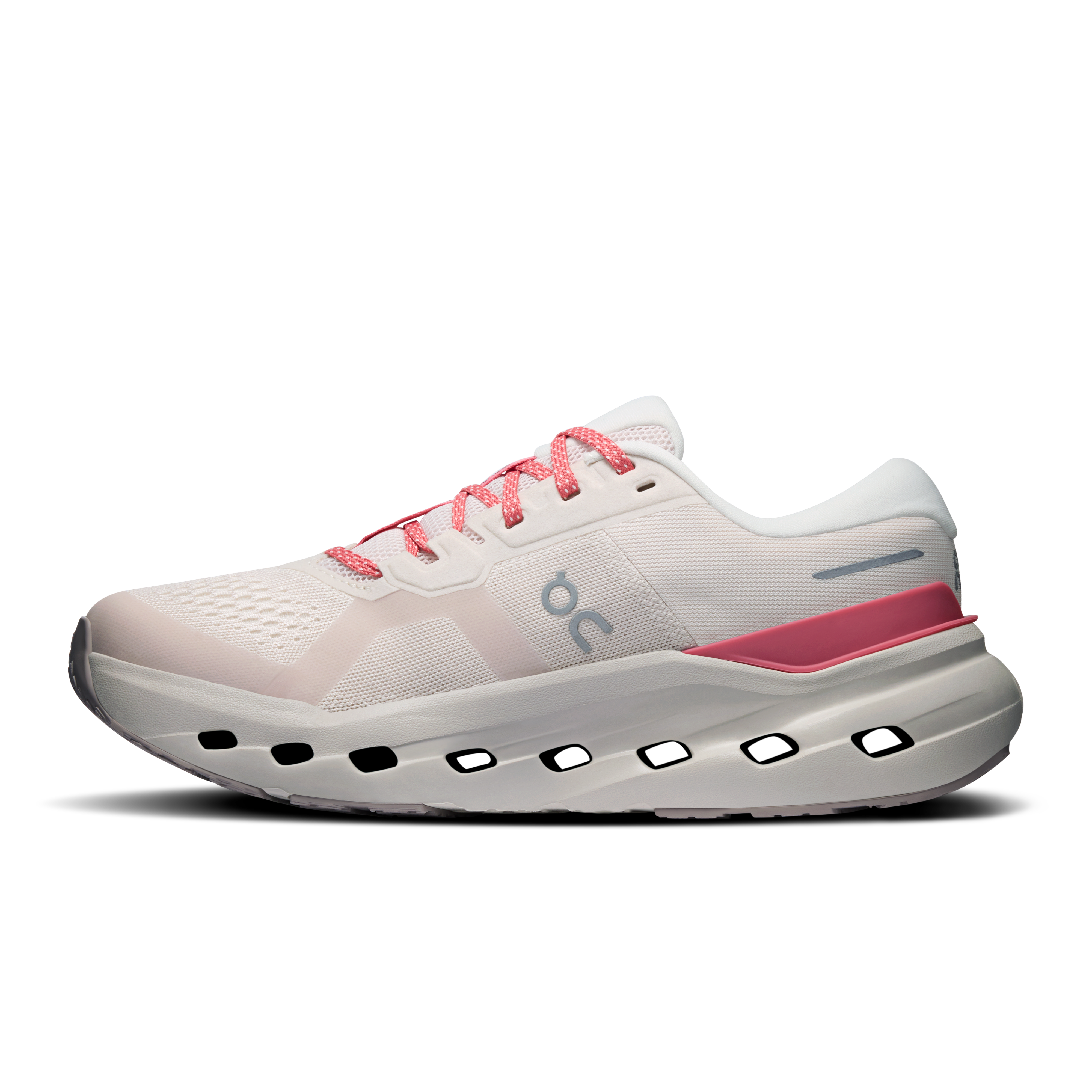 On Cloudrunner 3 Oyster & Camellia Women Road running Shoes