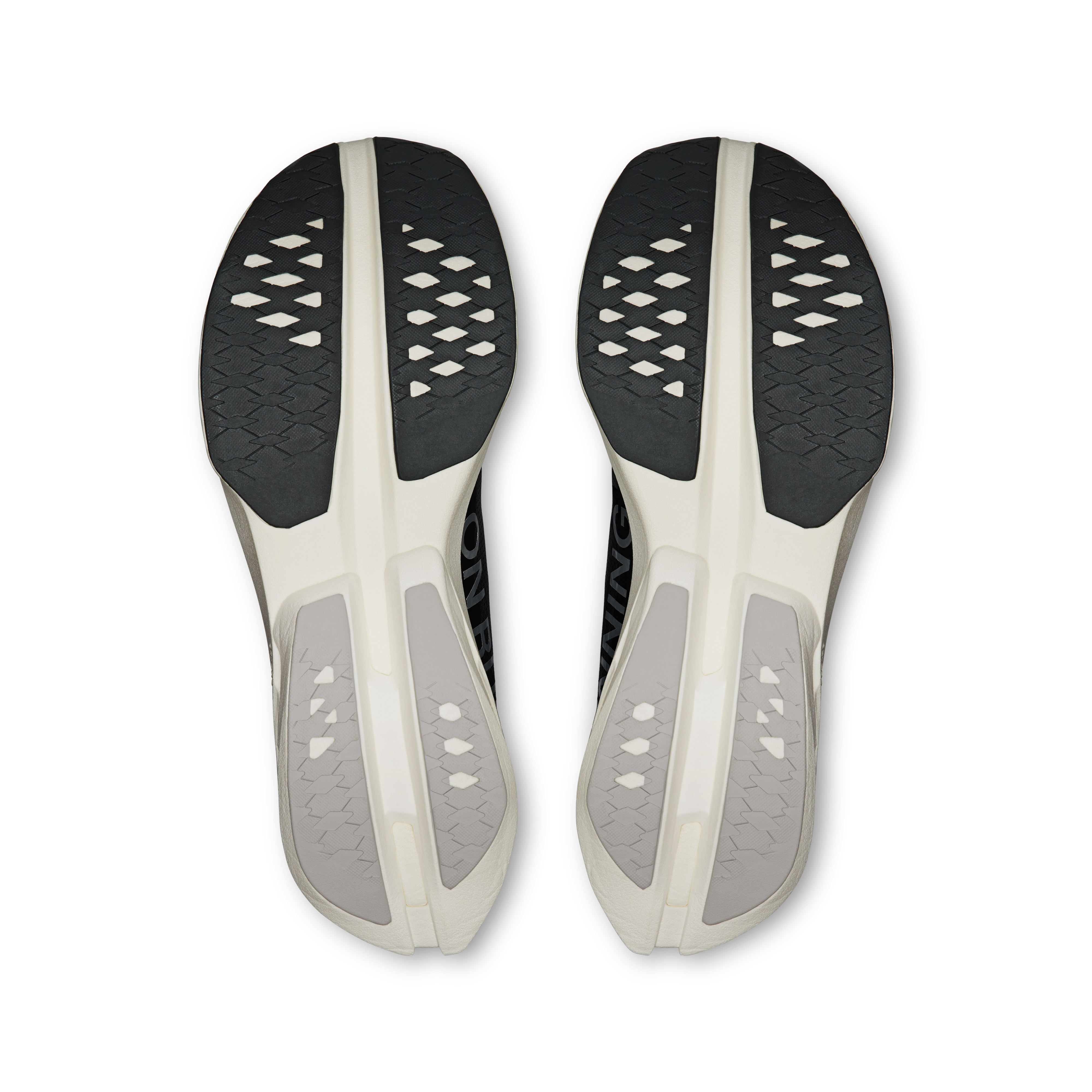 On Cloudboom Strike Black & White Men Road running Shoes