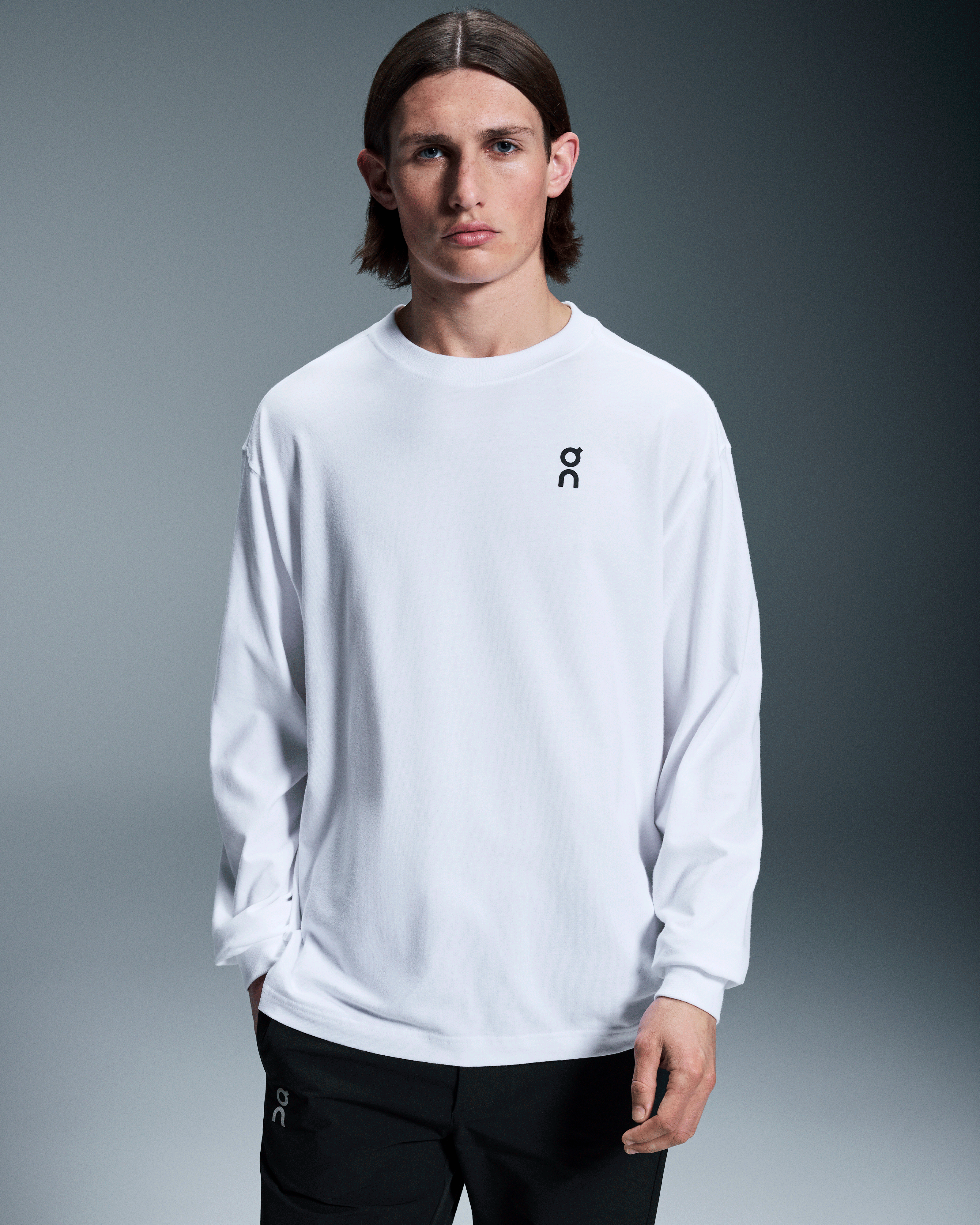 On Club Long-T White Men Tops and t-shirts