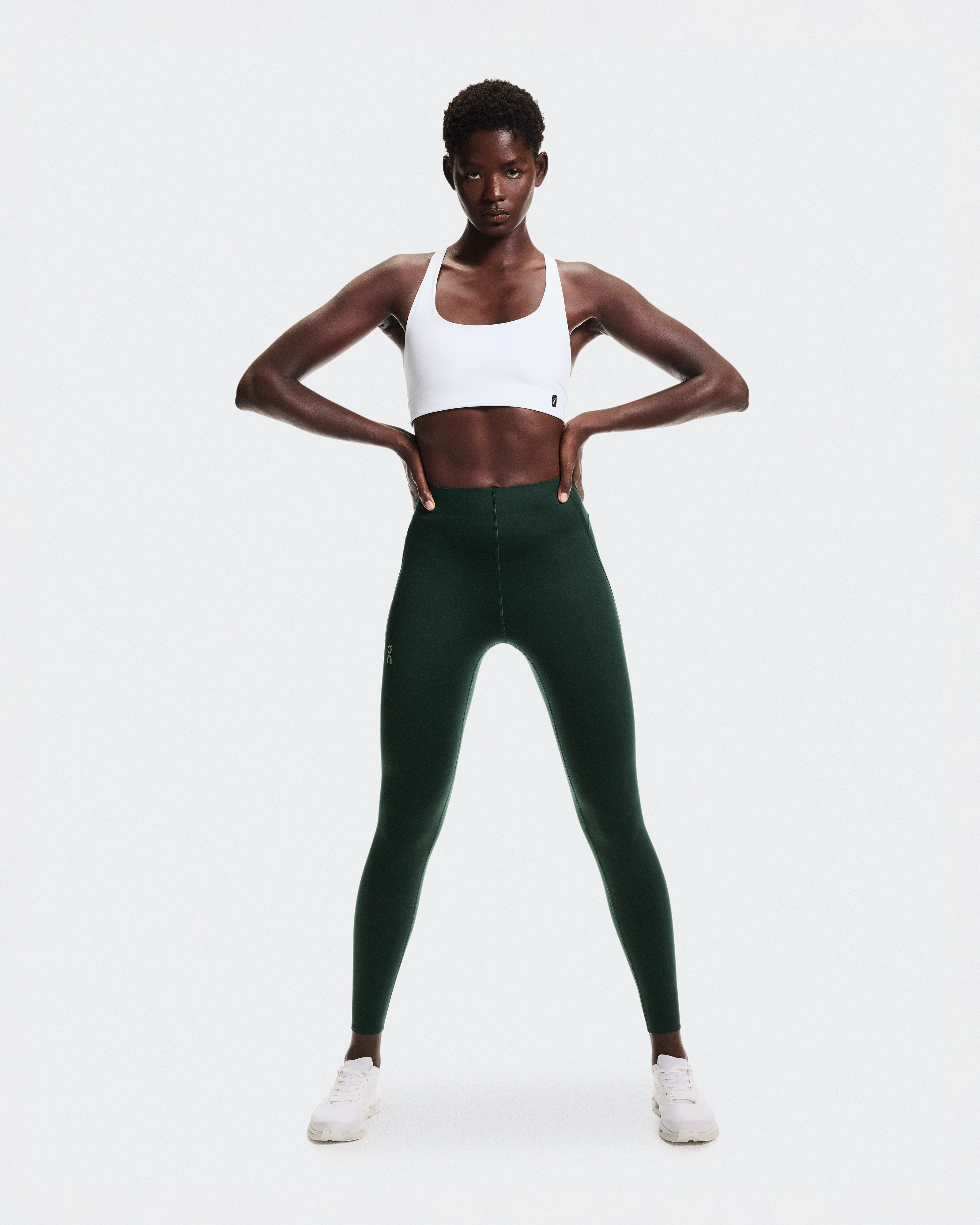On Train Tights Obsidian Women Tights