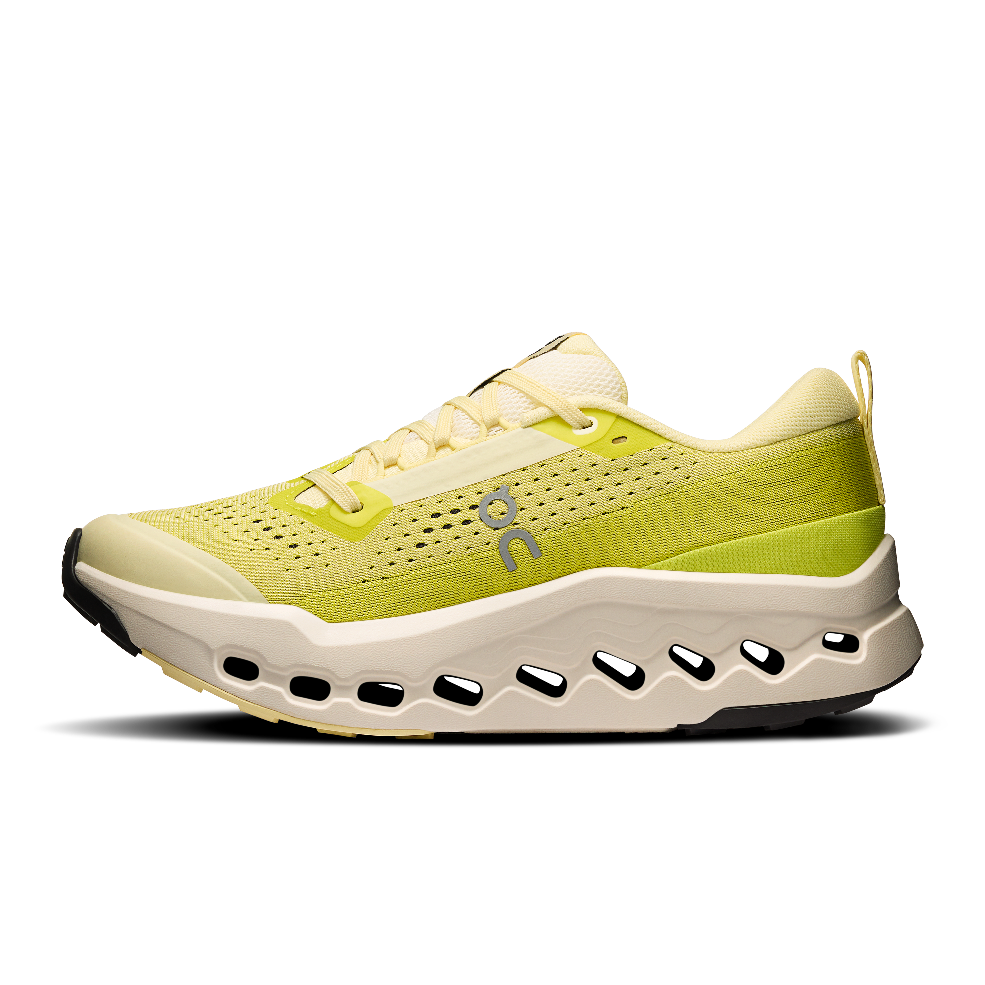 On Cloudsurfer Trail 2 Ivory & Lime Women Trail running Shoes