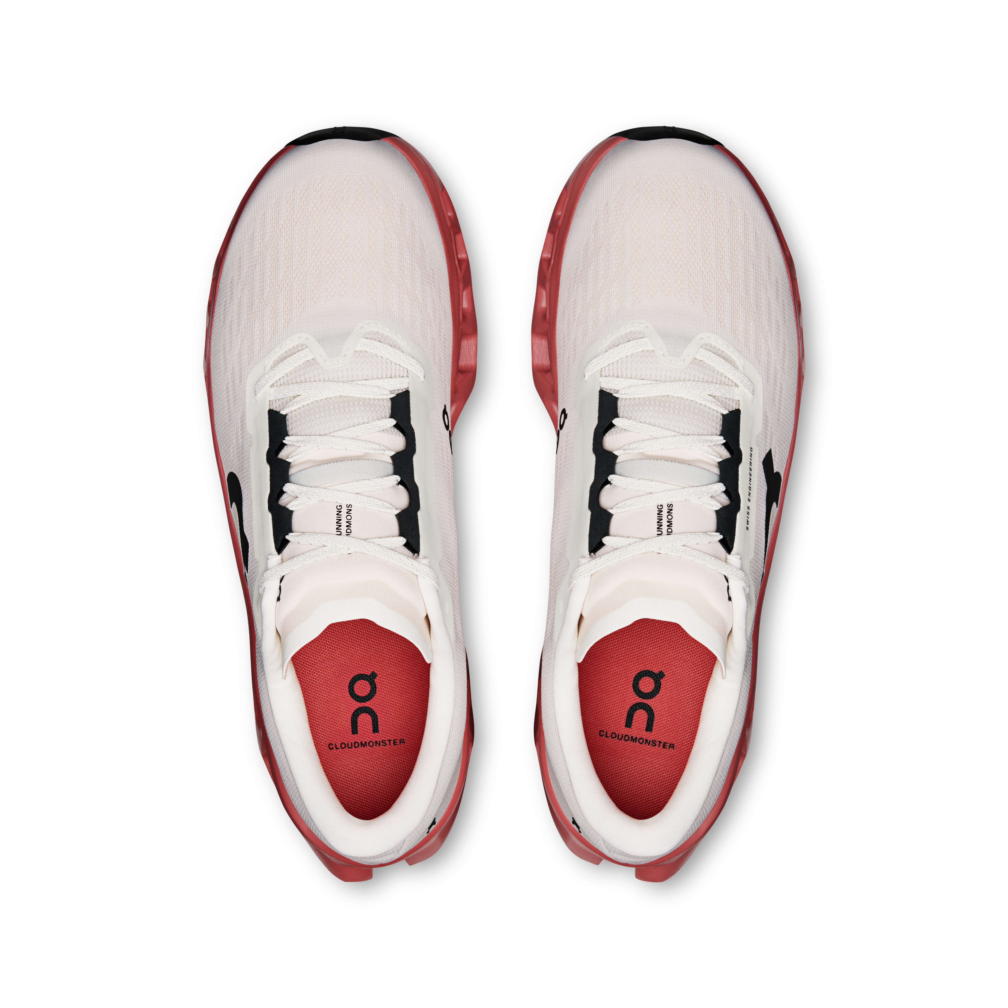 On Cloudmonster 3 Ivory & Dustrose Men Road running Shoes