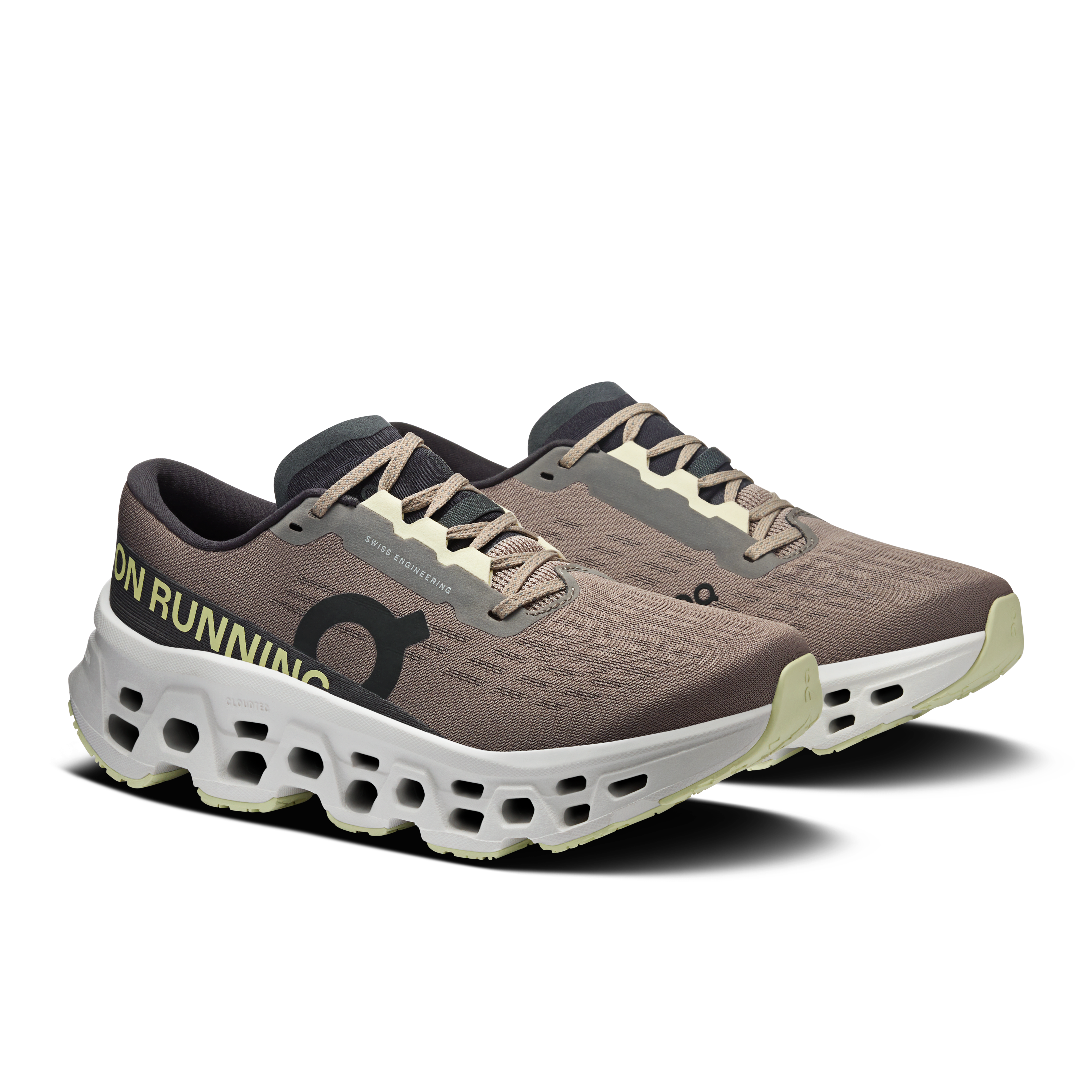 On Cloudmonster 3 Cinder & Ivory Women Road running Shoes