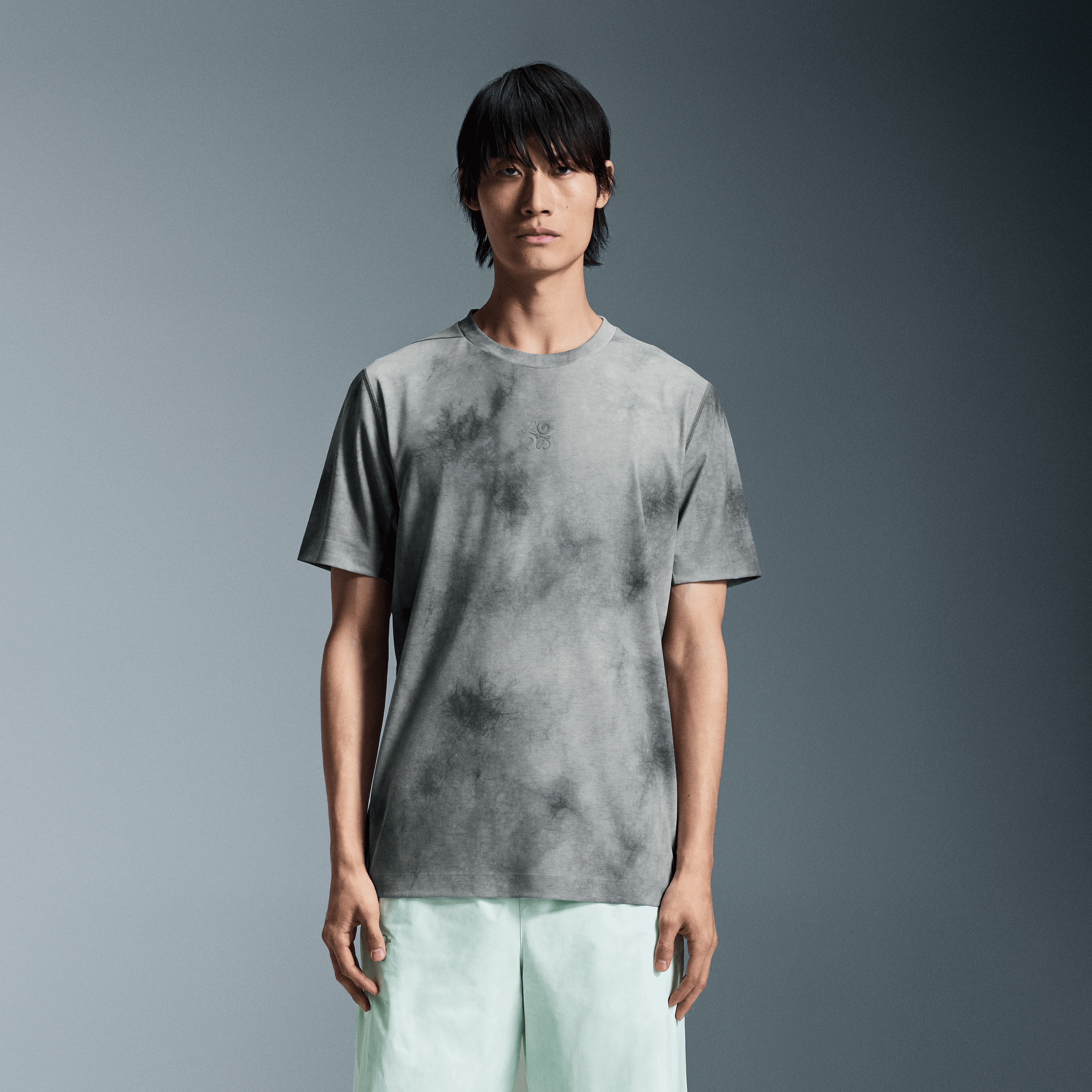 On Active T-Shirt LOEWE Grey & Multicolor Men – Versatile workouts, limited edition, LOEWE × On Tops and t-shirts