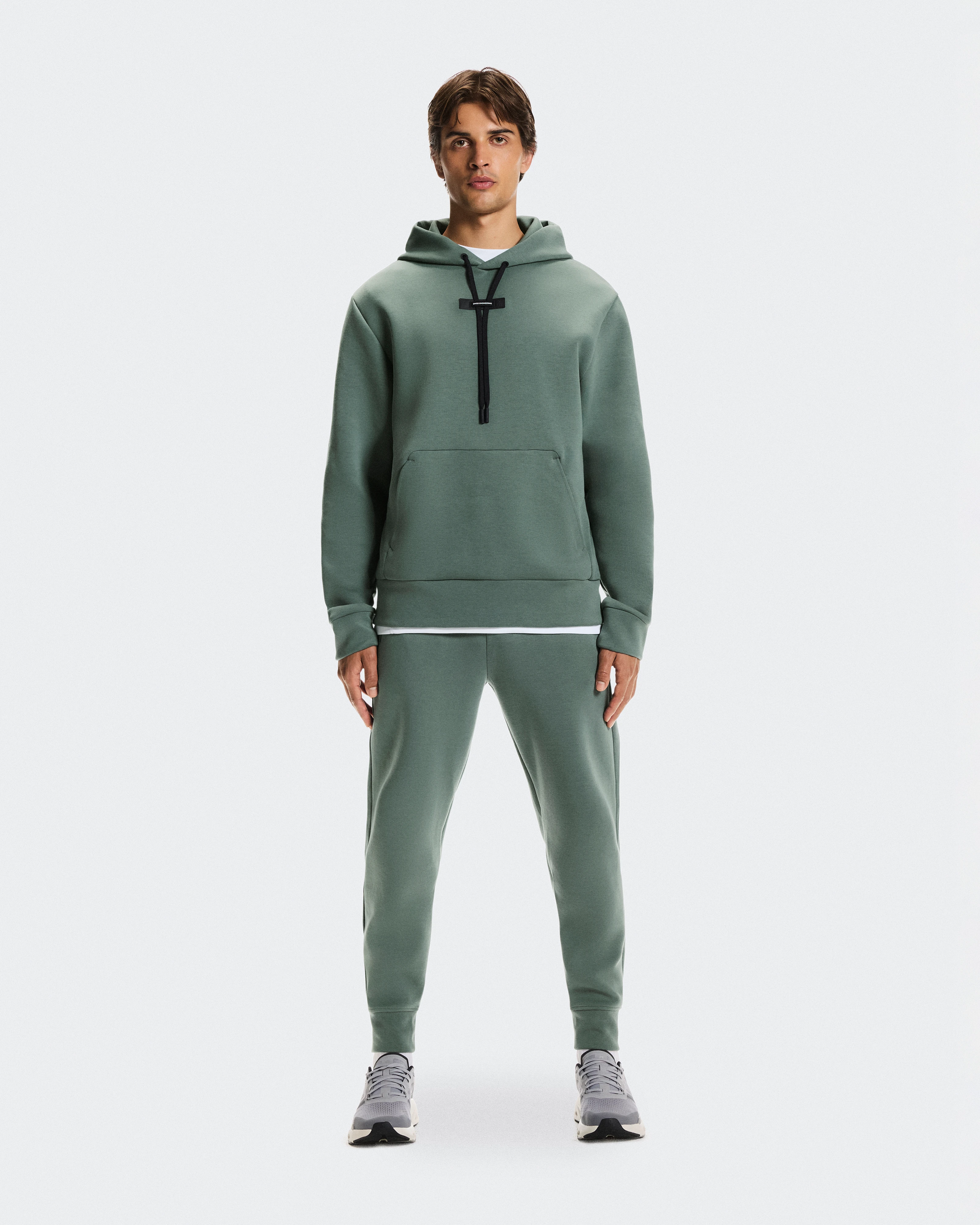 On Focus Tech Hoodie Olive Men Hoodies and sweatshirts