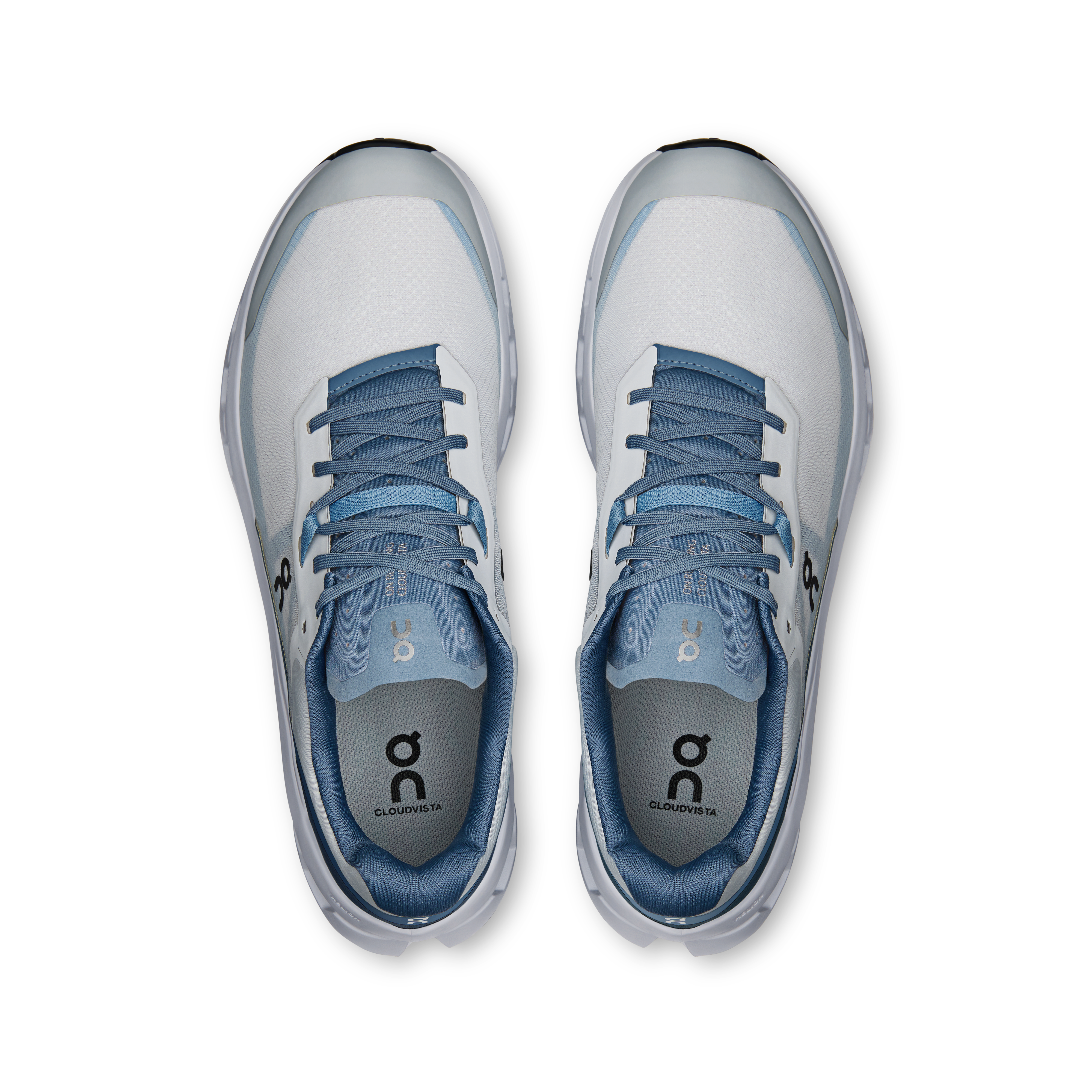 On Cloudvista 2 Glacier & Steel Men Trail running Shoes