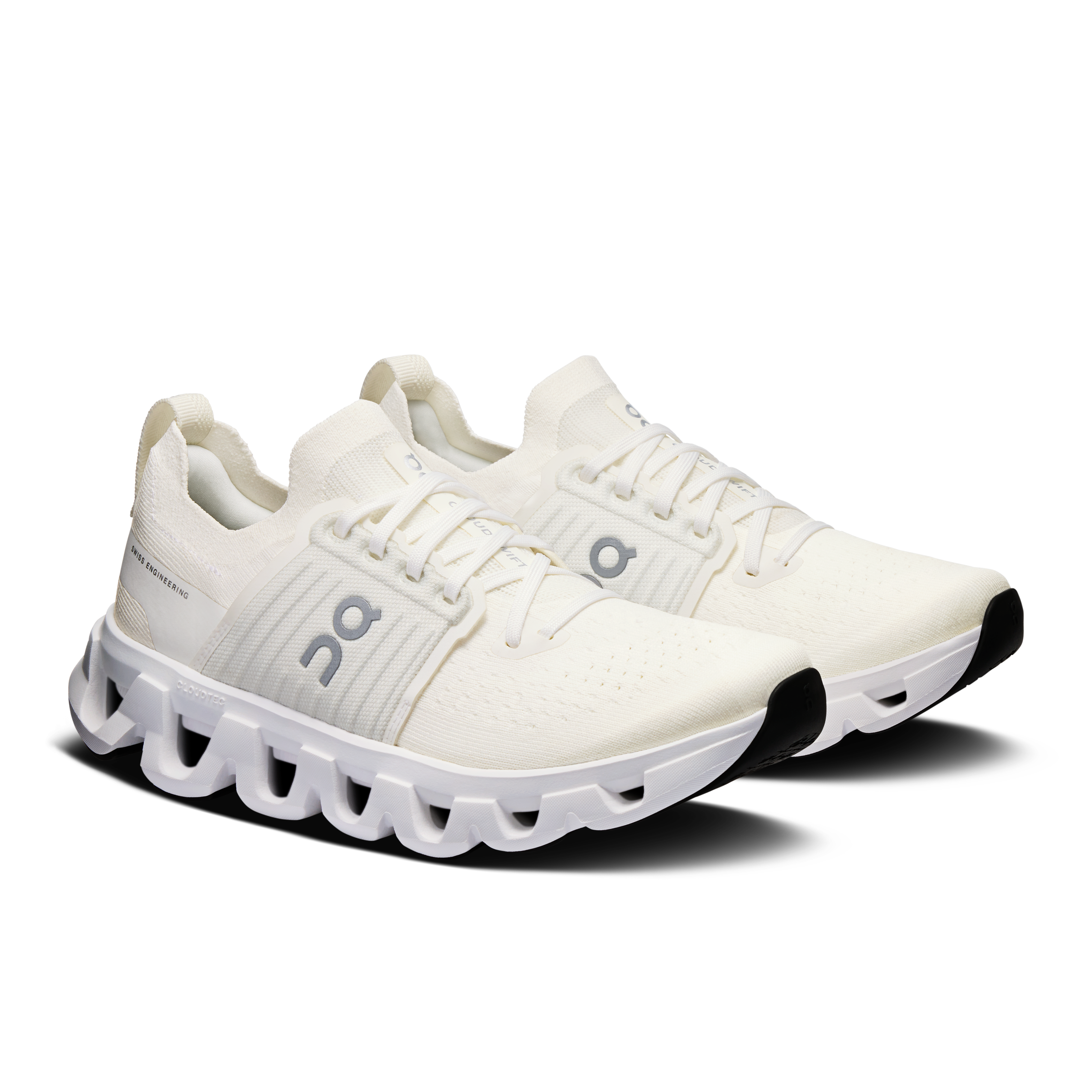 On Cloudswift 4 White & White Women Road running Shoes