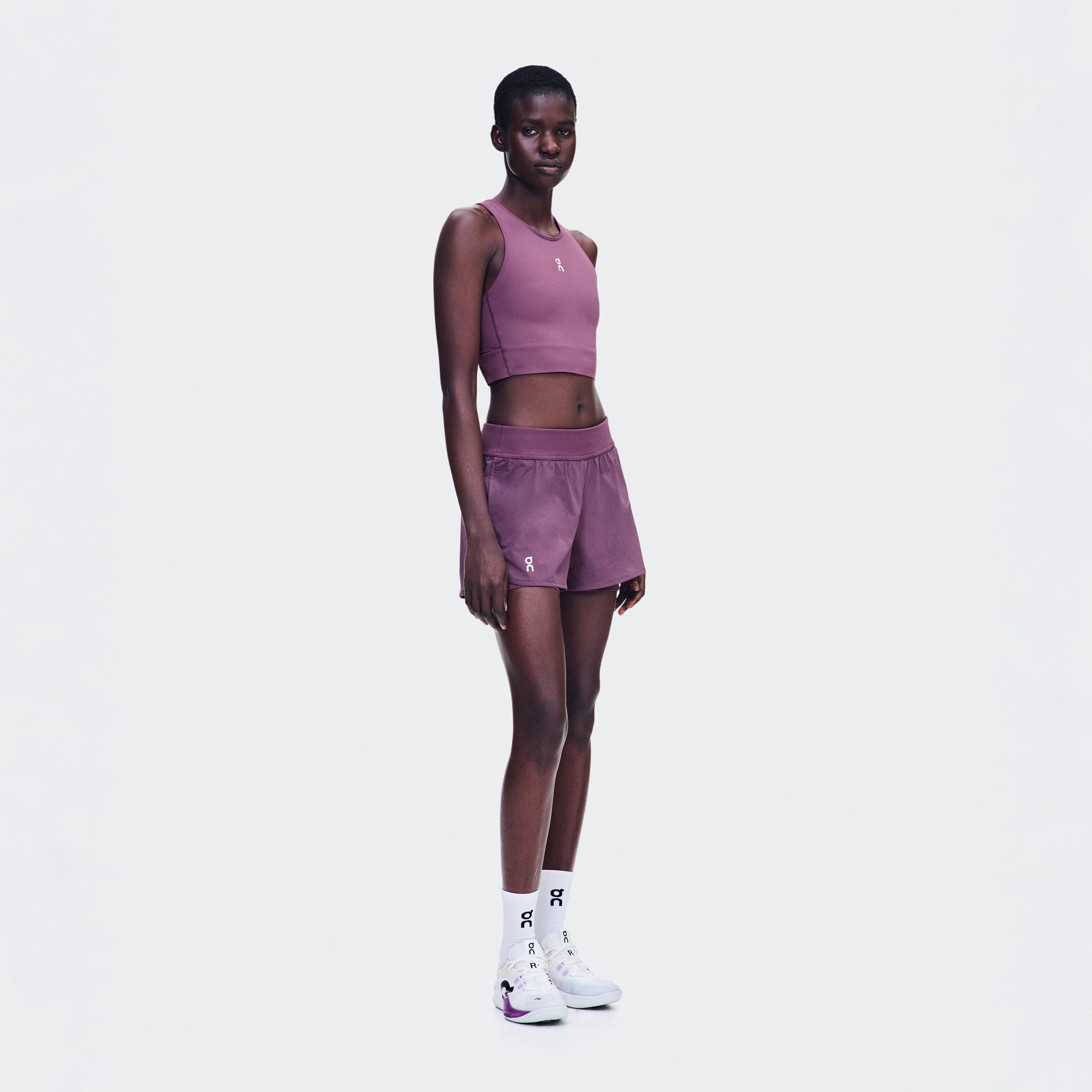 On 3" Court Shorts 2-in-1 Cassis Women – Tennis Shorts