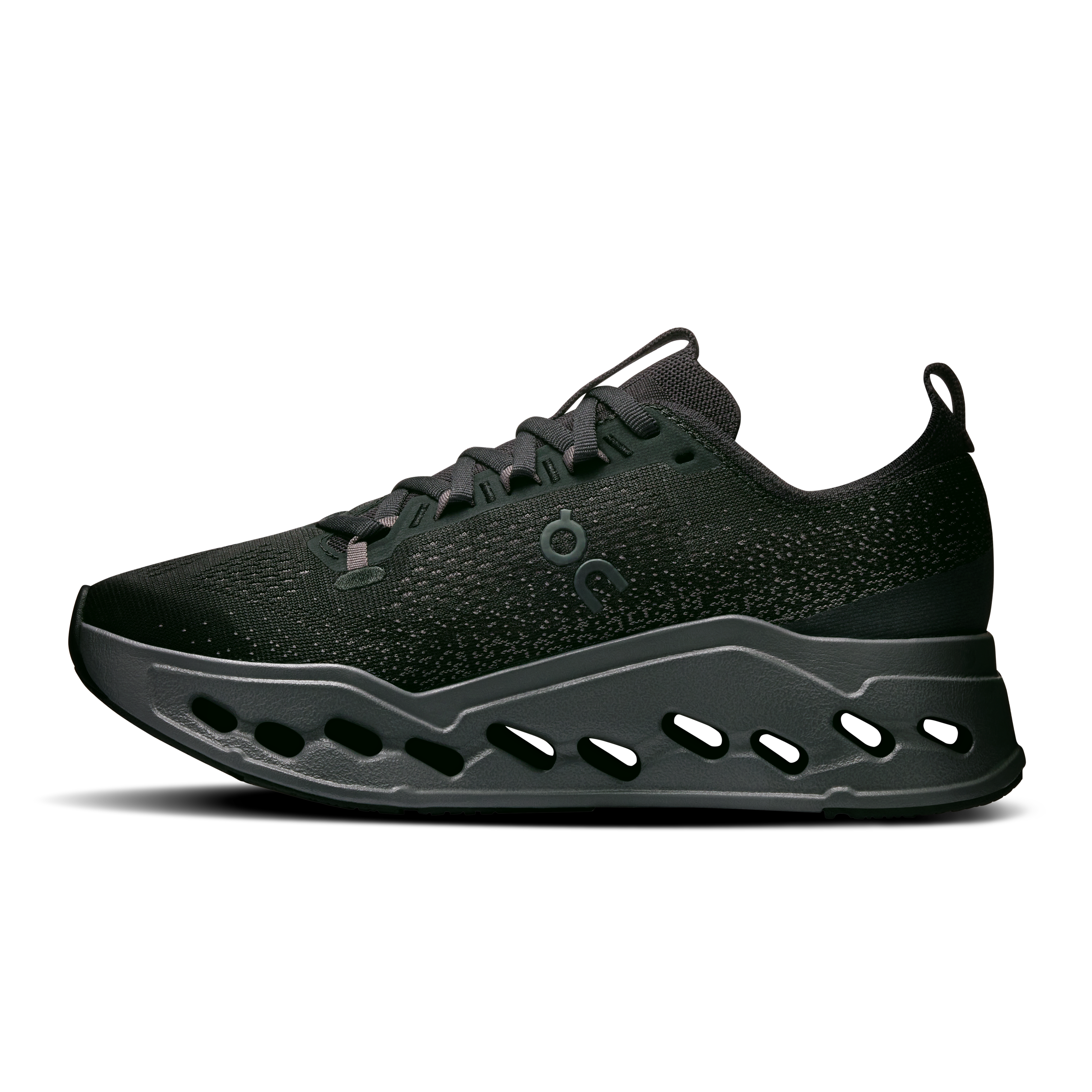On Cloudsurfer Max Wide Black & Eclipse Women Road running Shoes