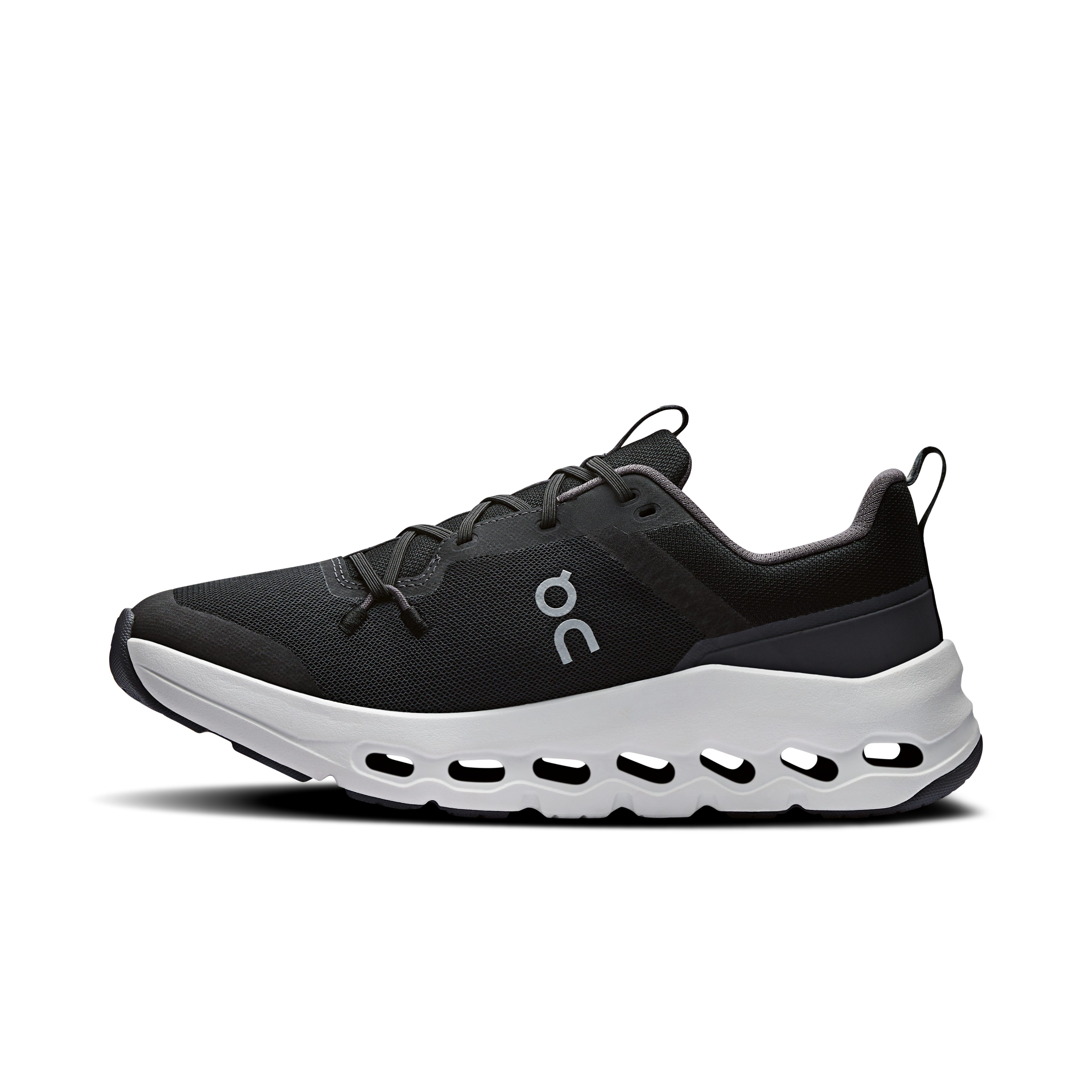 On Cloudleap Black & White Youth Active life Shoes