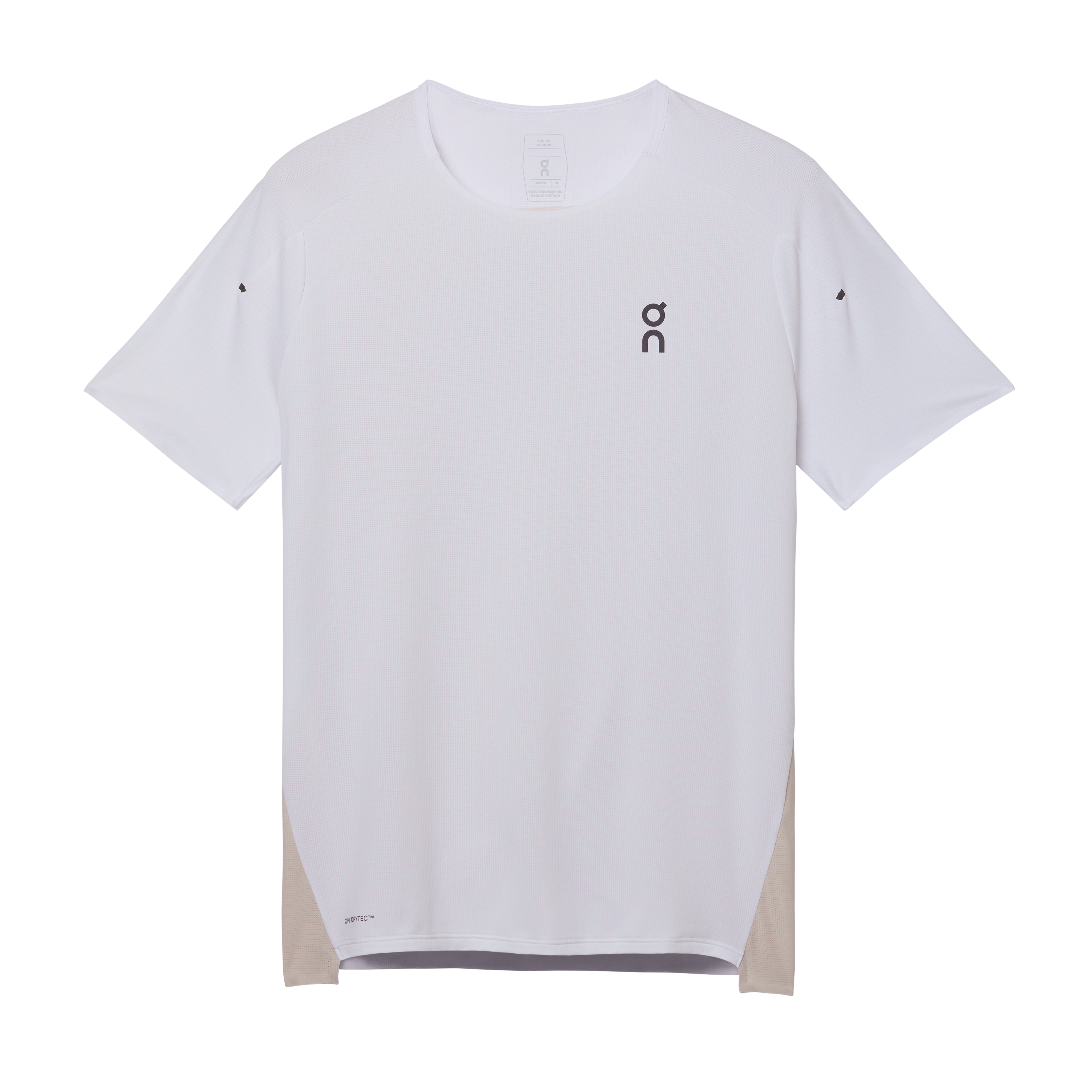 Performance-T Short-Sleeve Shirt in White/Silver