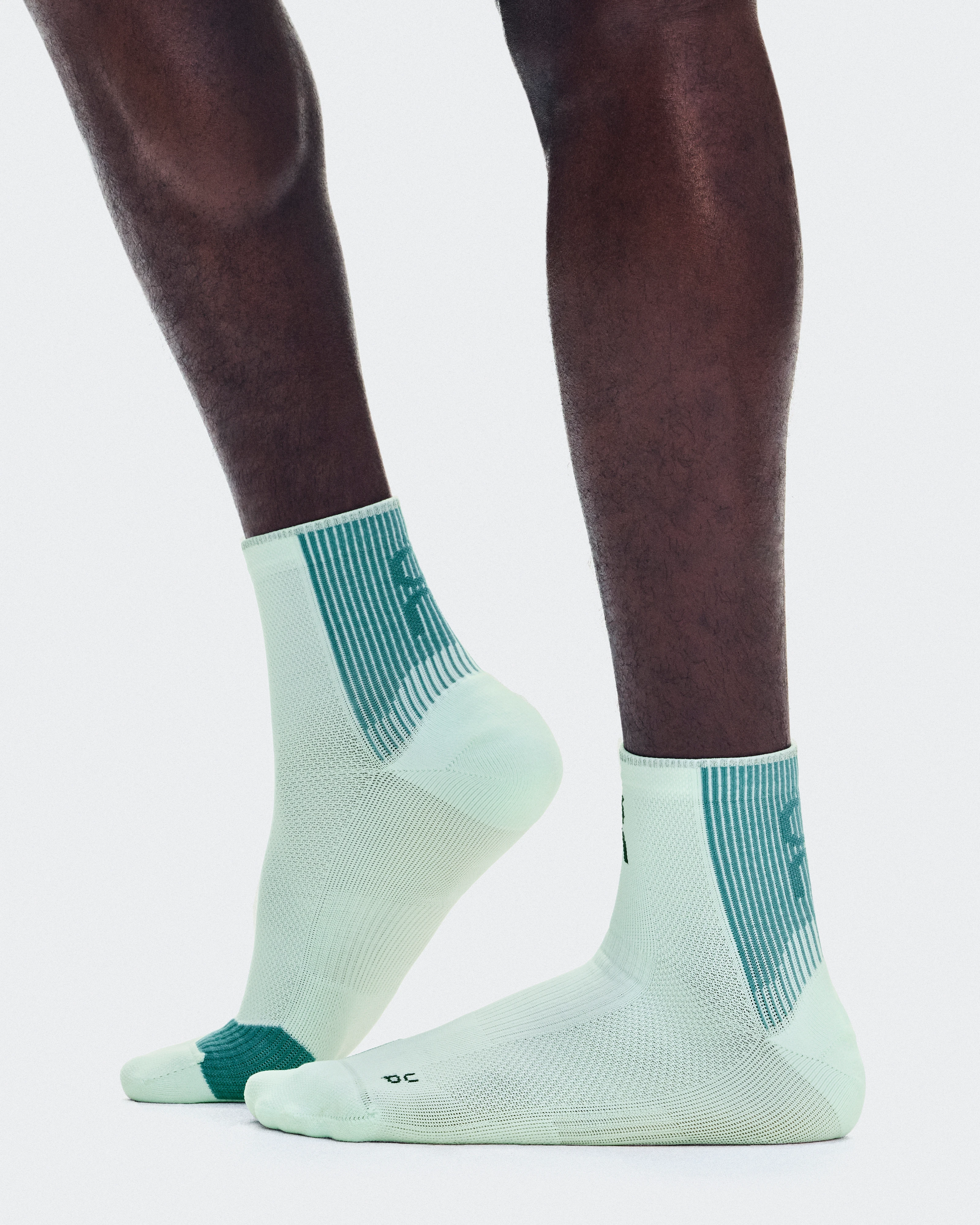 On Performance Run Sock Mid Flurry & Storm Unisex Socks