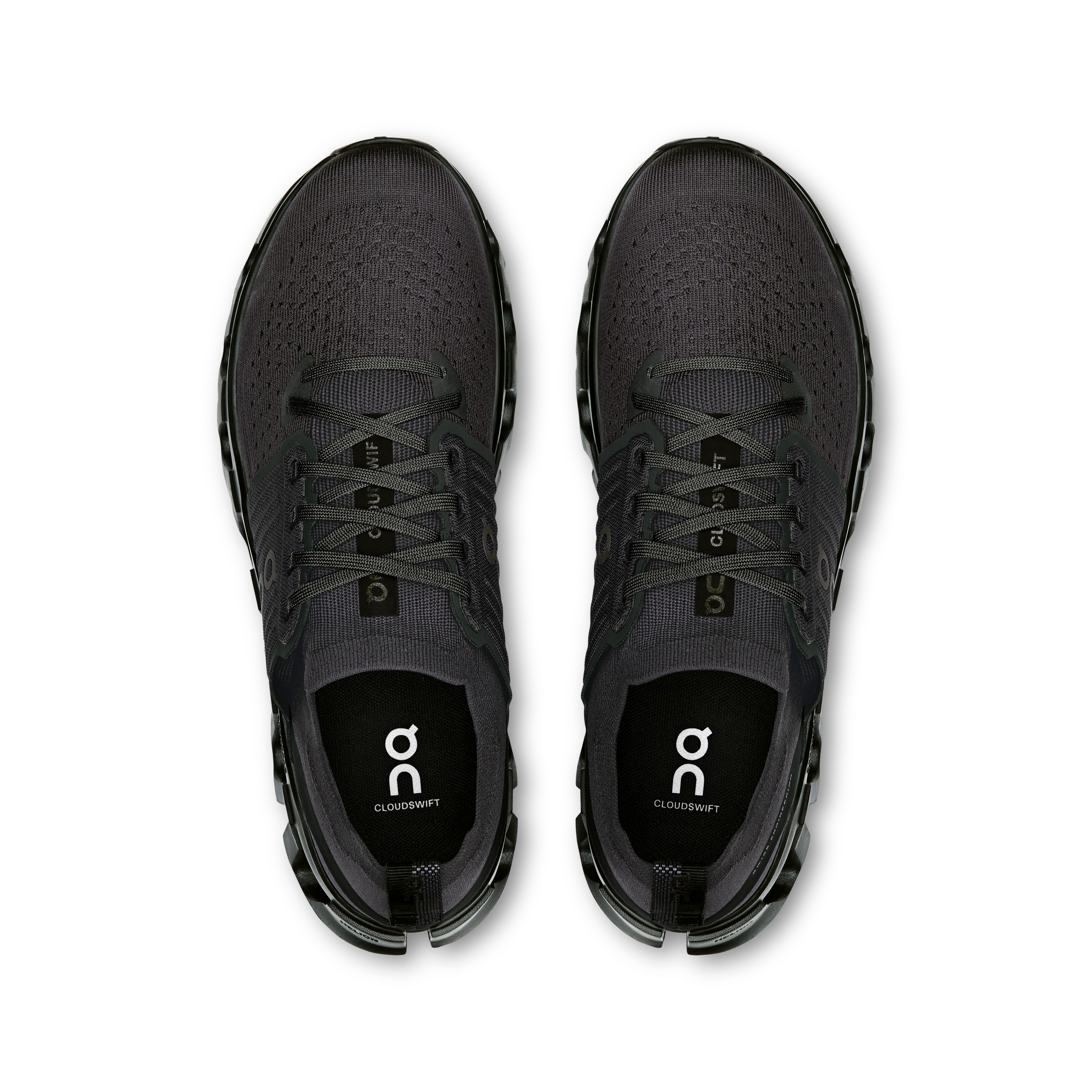 On Cloudswift 4 Black & Eclipse Men Road running Shoes