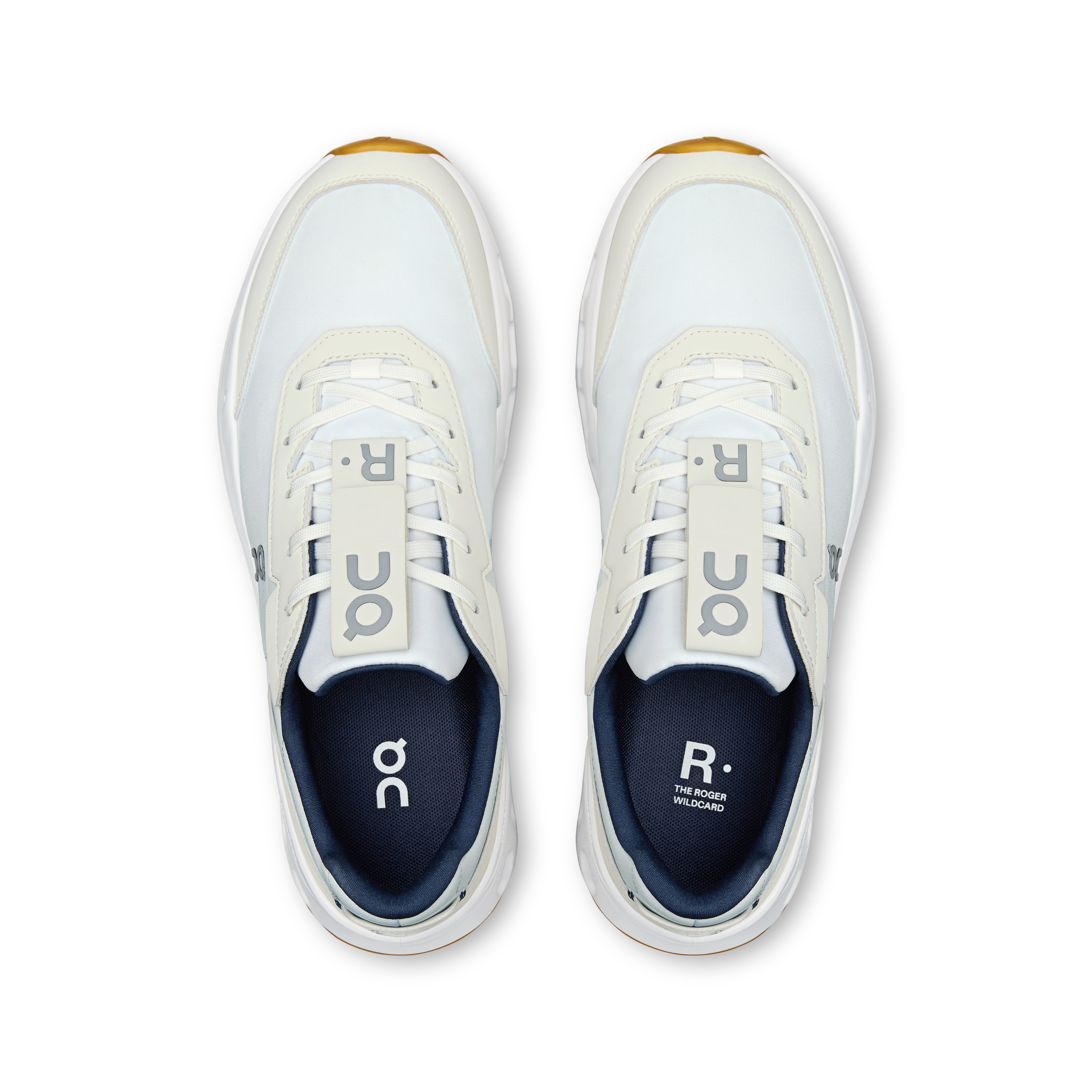 On THE ROGER Wildcard White & Midnight Men Active life Shoes