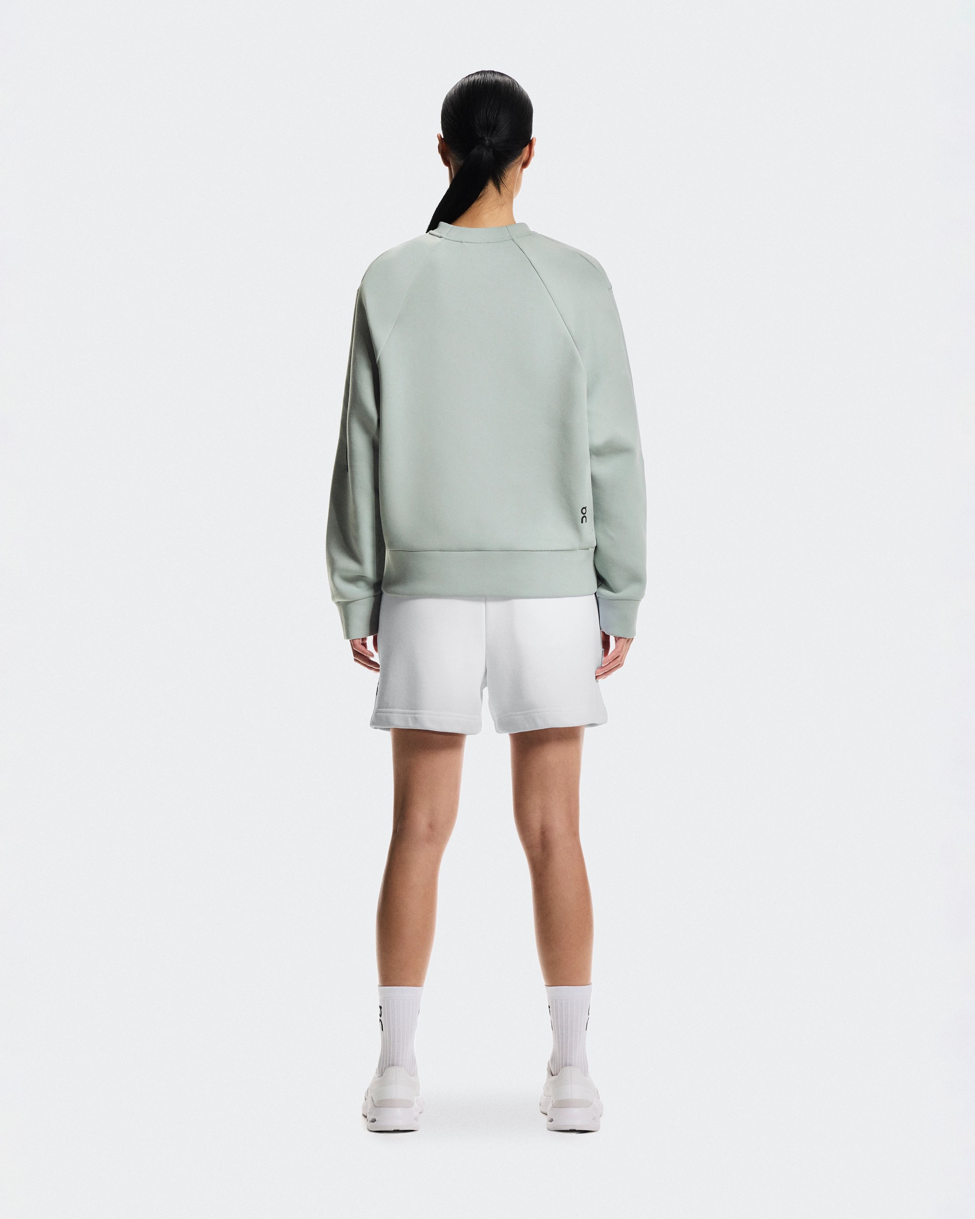 On Focus Tech Crew Mineral Women Hoodies and sweatshirts