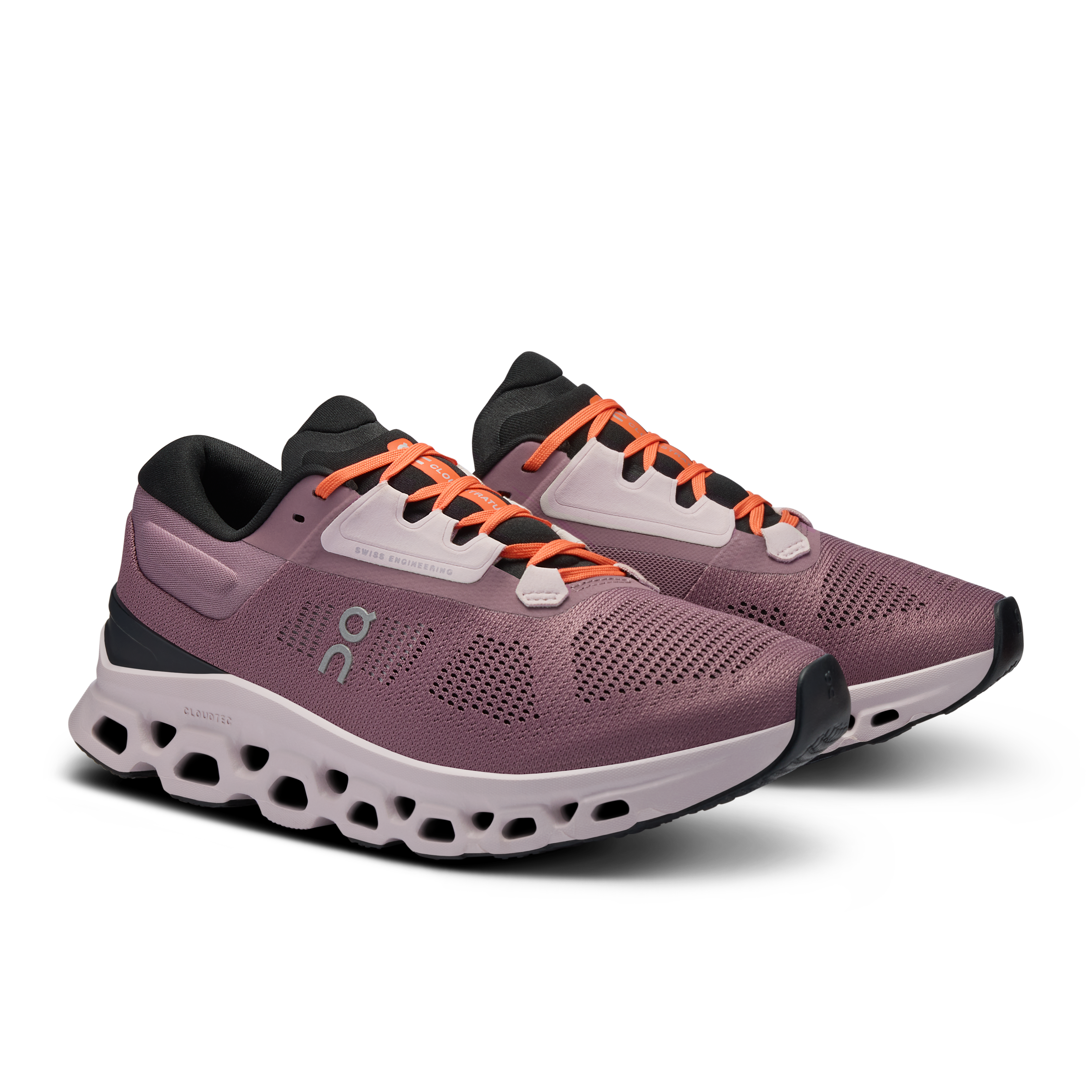 On Cloudstratus 3 Quartz & Lily Women Road running Shoes