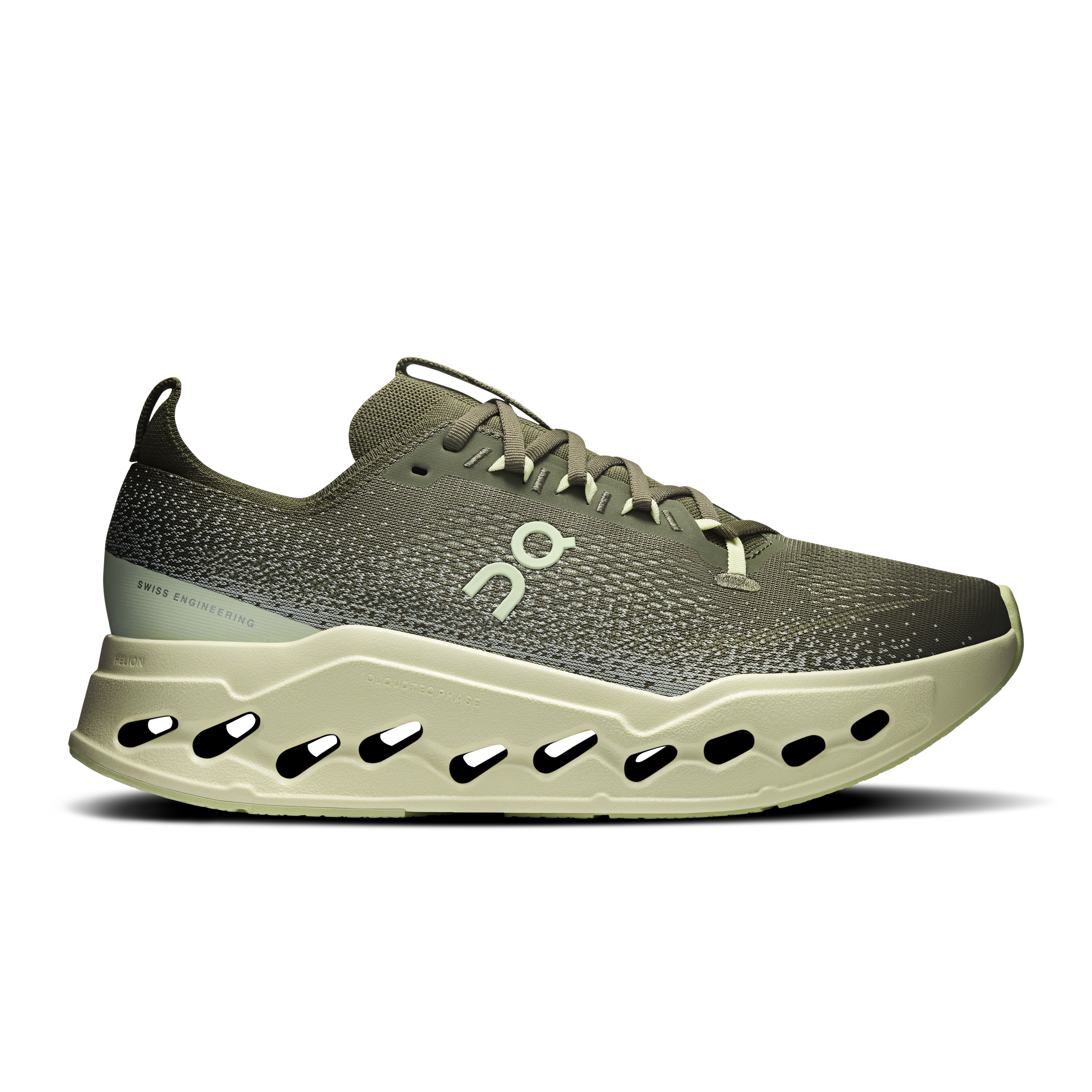 On Cloudsurfer Max Wide Olive & Seedling Men – Long runs, smooth ride Shoes