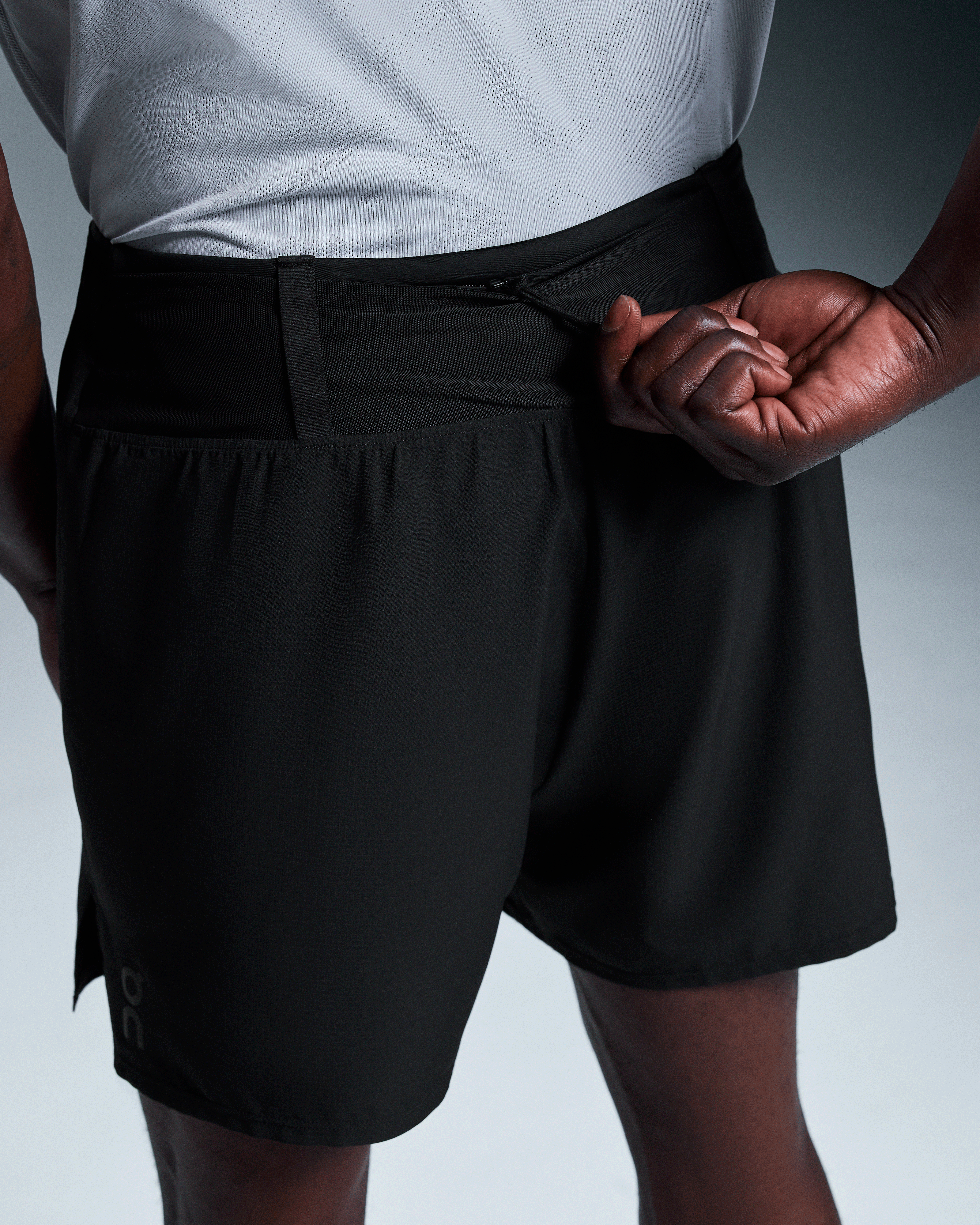 On Trail Shorts Black Men Shorts